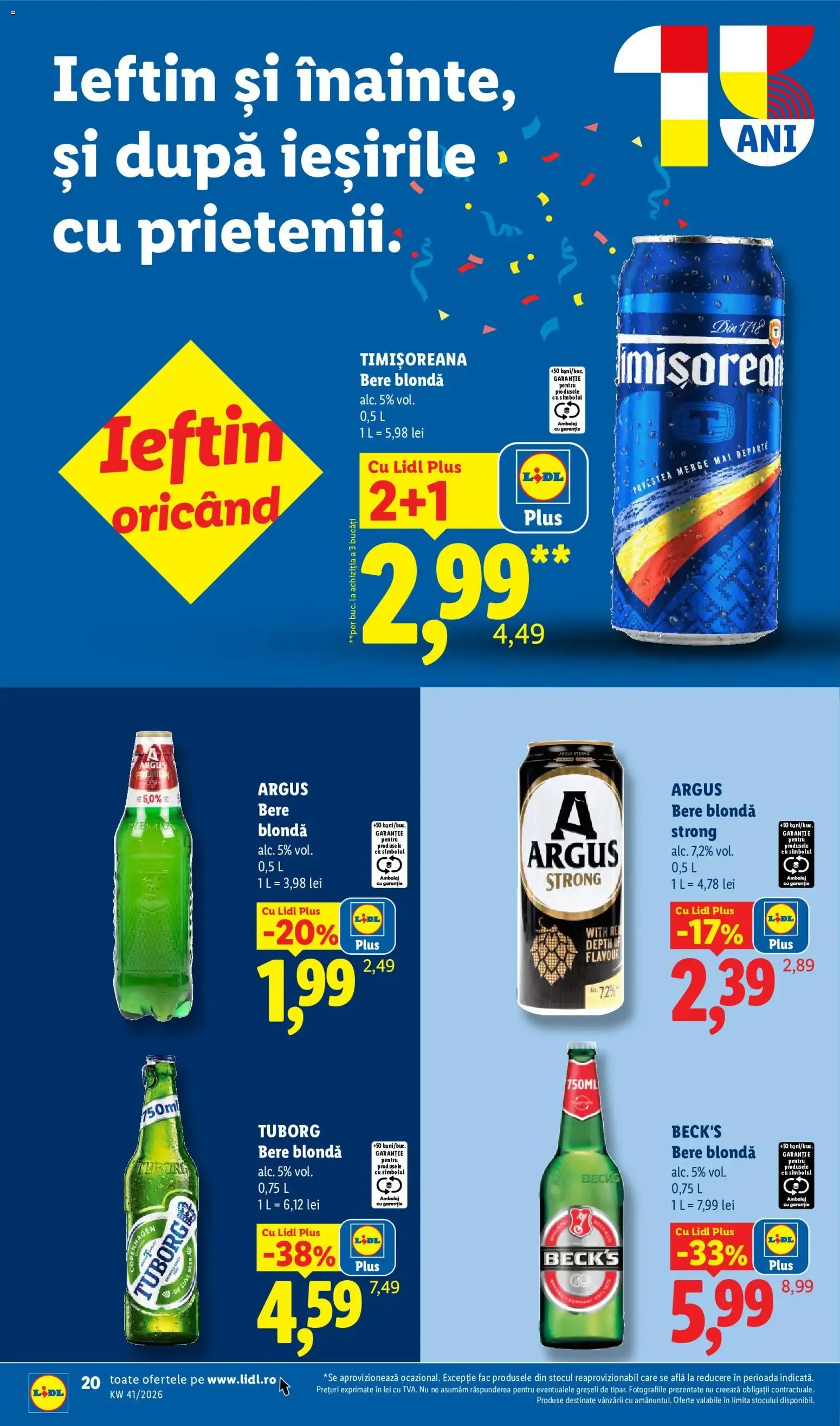 Catalog Catalog LIDL 05.10.2026 - Oferta și Revista online de la 5 octombrie până la 11 octombrie 2026 - Revista Pagina 20
