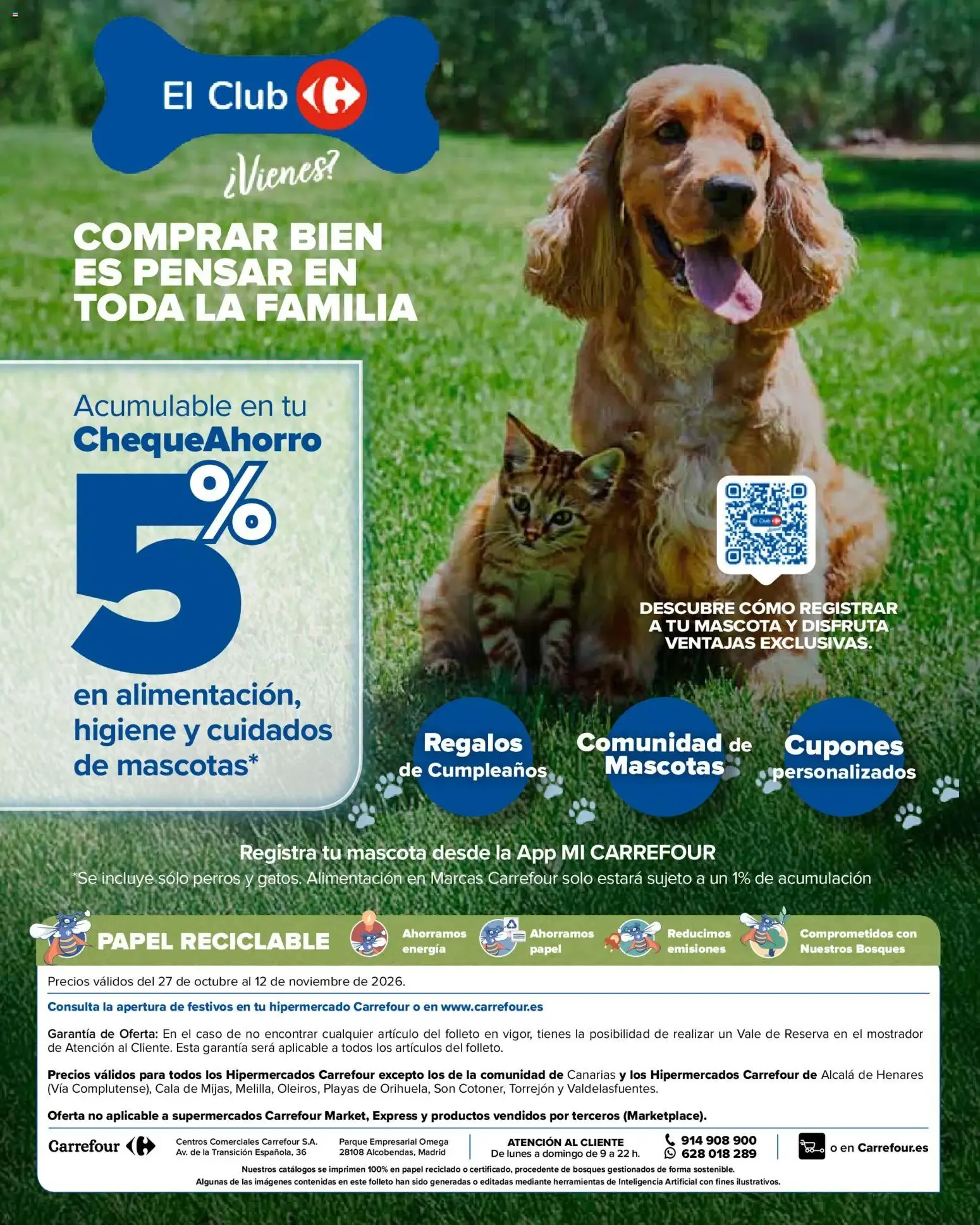 Catálogo de Carrefour Mascotas del 27 de Octubre al 12 de Noviembre 27 de octubre al 12 de noviembre 2026 - Página 26