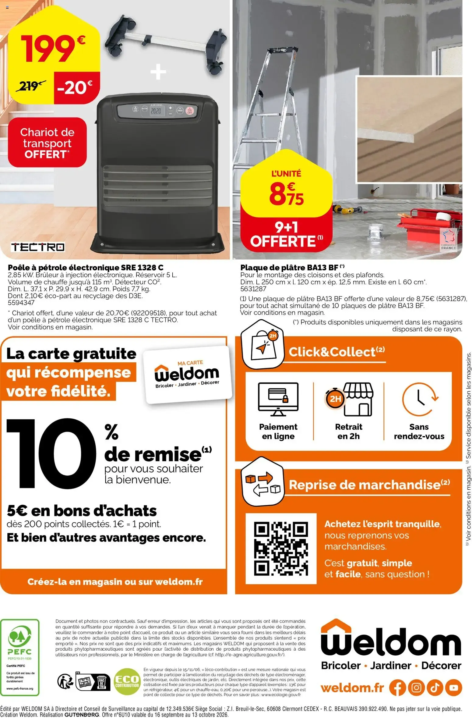 Weldom catalogue à partir du 16/09/2026 - promo en ligne du 16 septembre au 13 octobre 2026 - Catalogue page 8