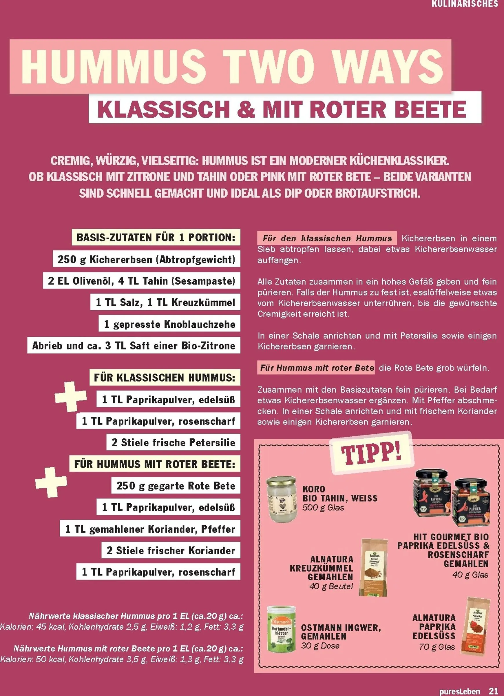 pures Leben - Das Hit Magazin von 1. Juli bis 30. September 2026 - Prospekt seite 21