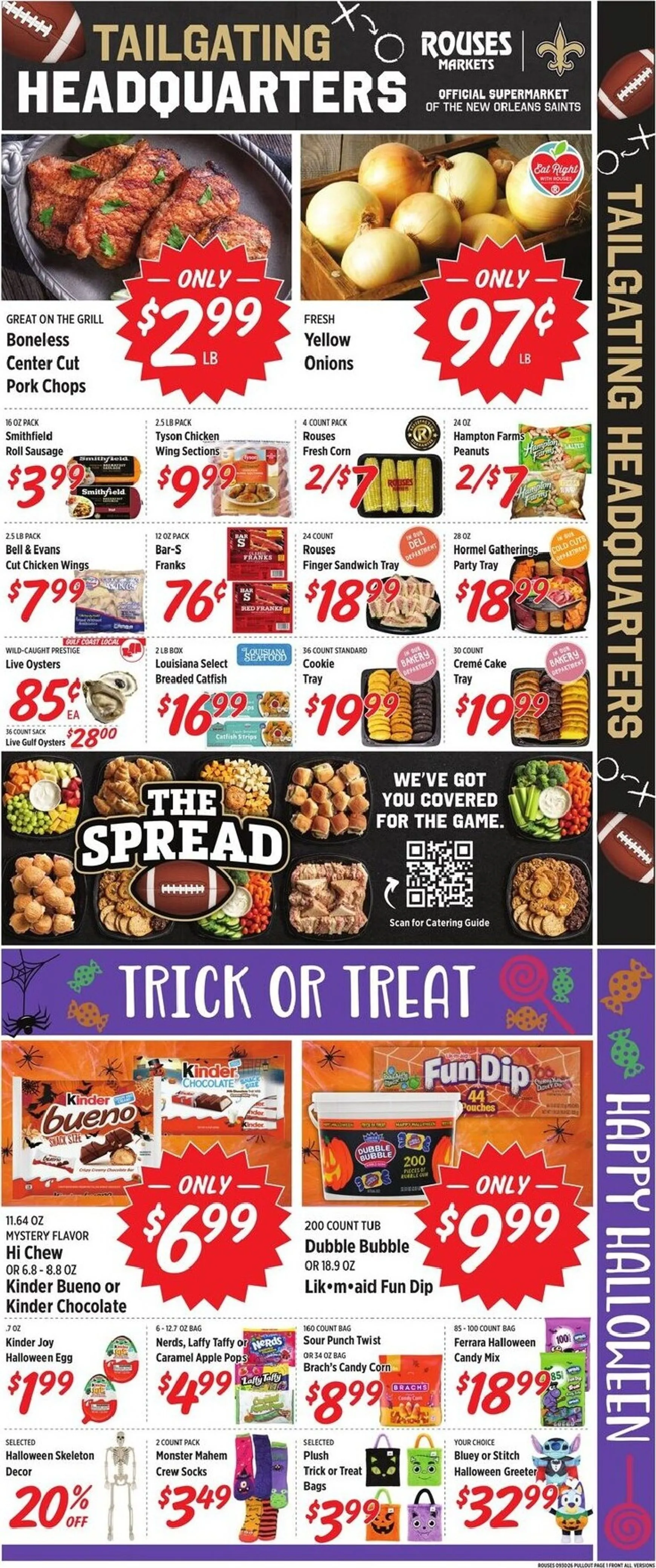 Weekly ad Rouses Markets Tailgating Headquarters from September 30 to October 7 2026 - Page 3