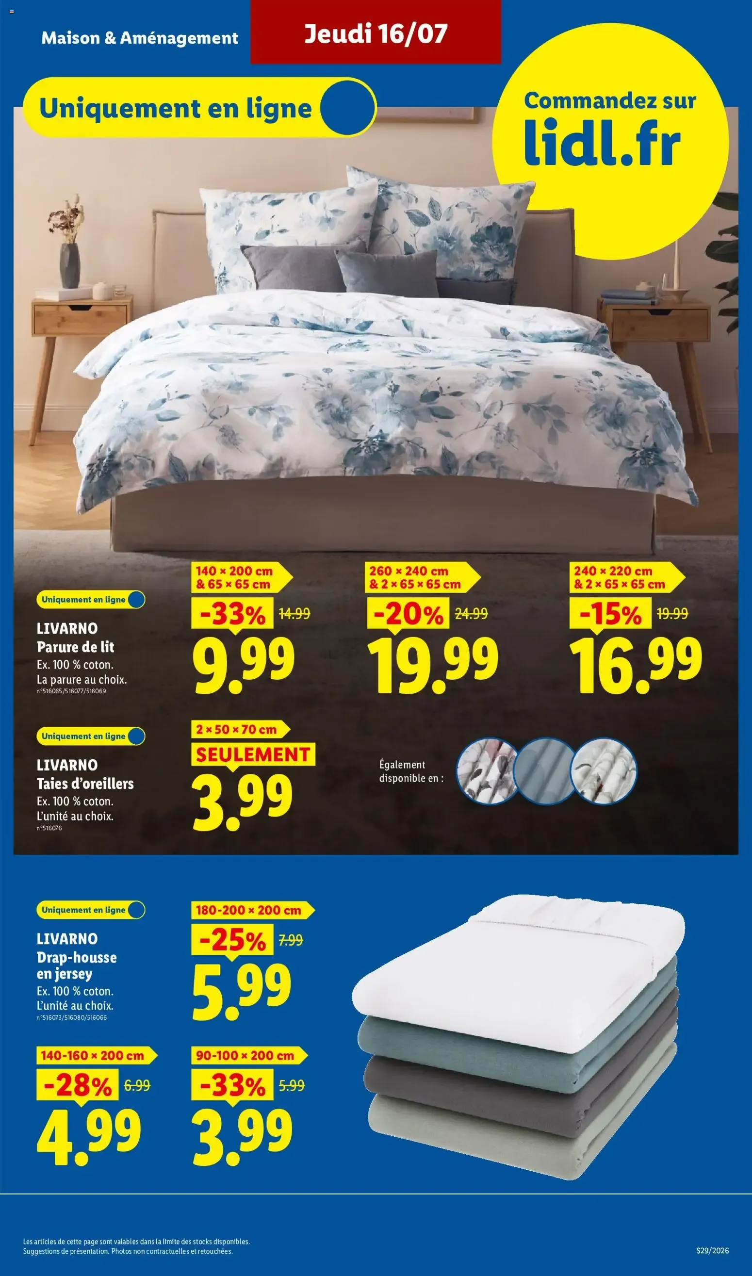 Lidl - L'Été Imbattable du 16 juillet au 22 juillet 2026 - Catalogue page 43