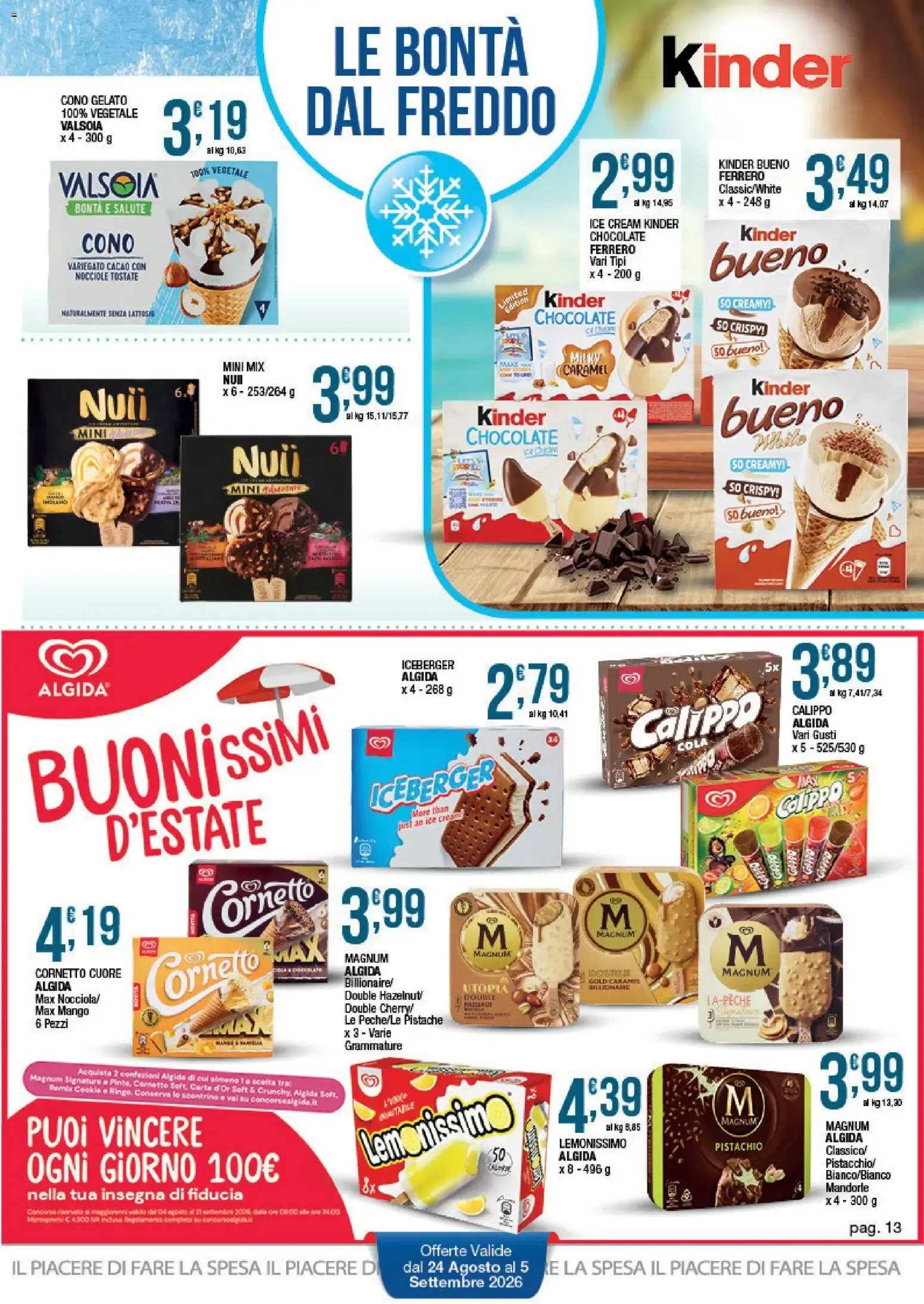 Sidis volantino dal 24/08/2026 - online Offerte da 24 agosto a 5 settembre di 2026 - Pagina del volantino 13