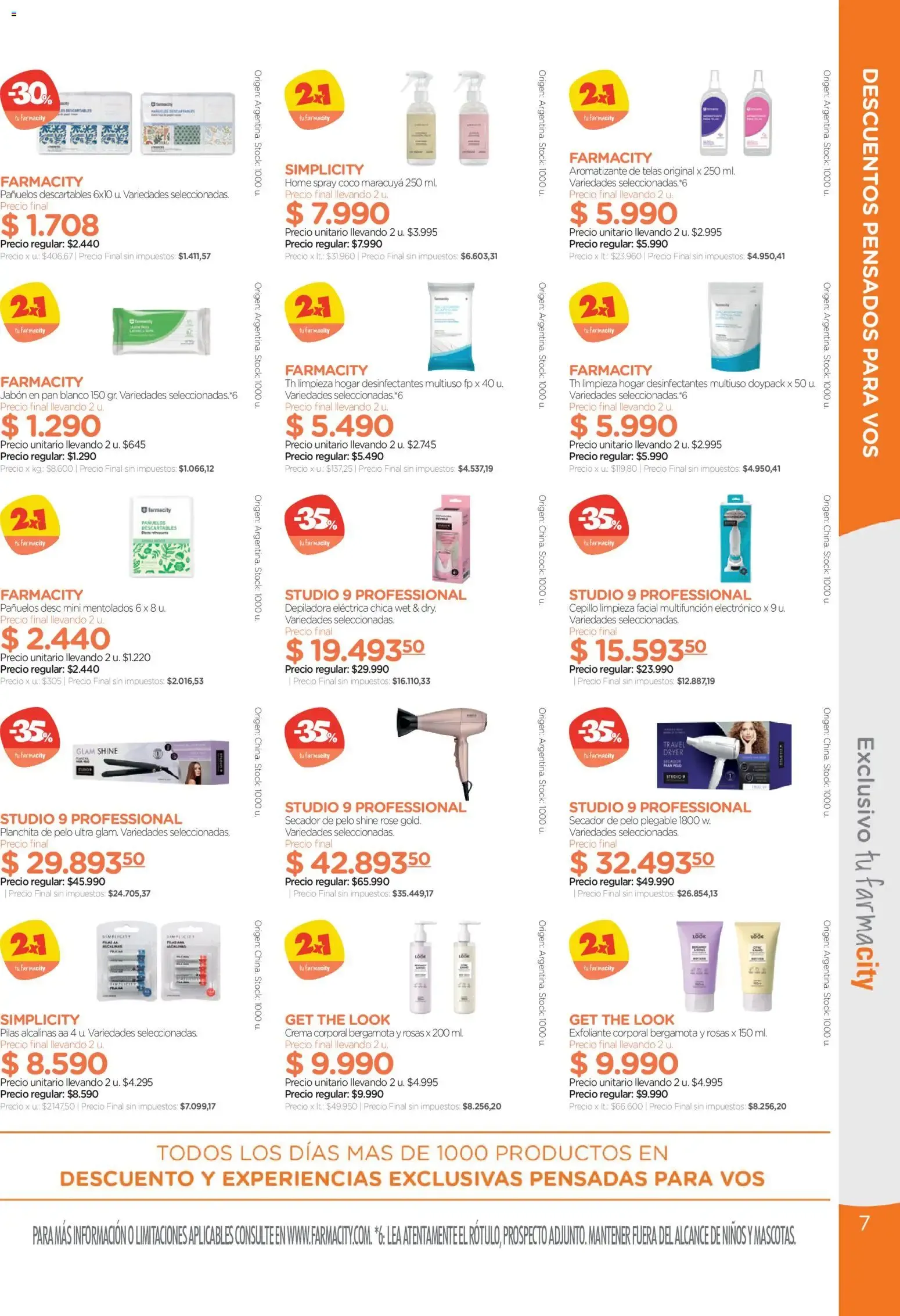Ofertas de SEMANA tu farmacity 22 de octubre al 30 de octubre 2026 - Página 7 del catálogo