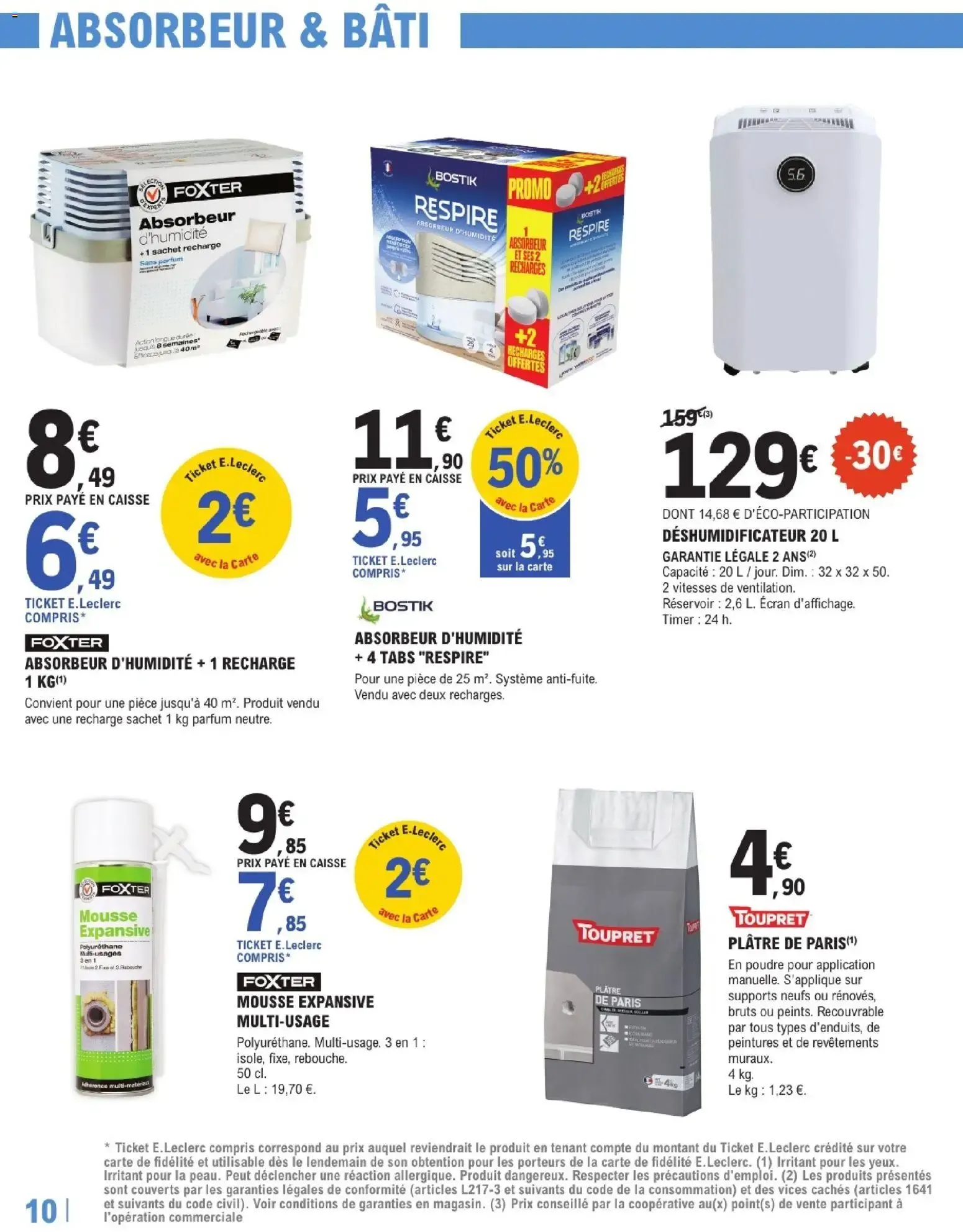 Brico E.Leclerc Arrivages bricolage à partir du 25/08/2026 - promo en ligne du 25 août au 12 septembre 2026 - Catalogue page 10