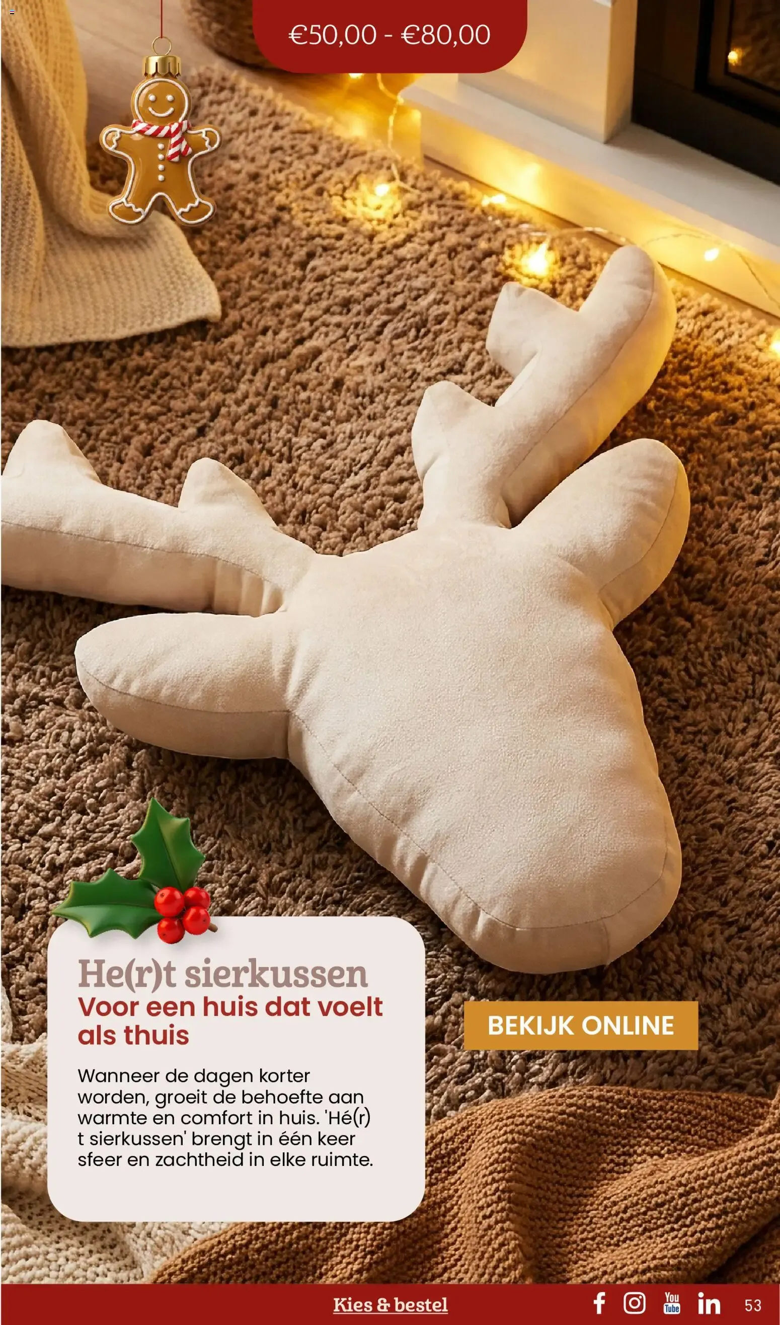 Kerstassortiment 2026 van 20 oktober tot 31 december 2026 - Folder pagina 53