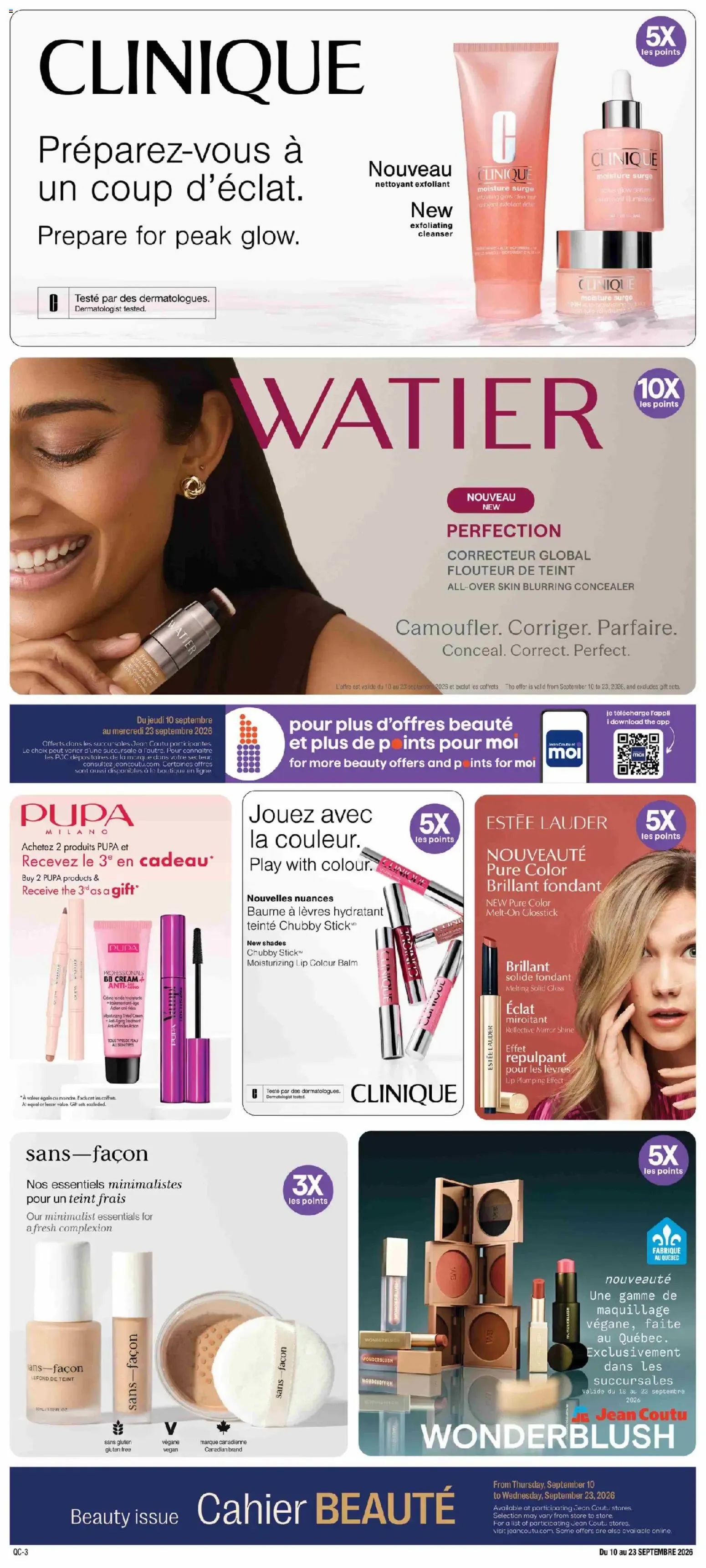 Jean Coutu - Évènement ma BEAUTÉ from September 10 to September 23 2026 - flyer page 3