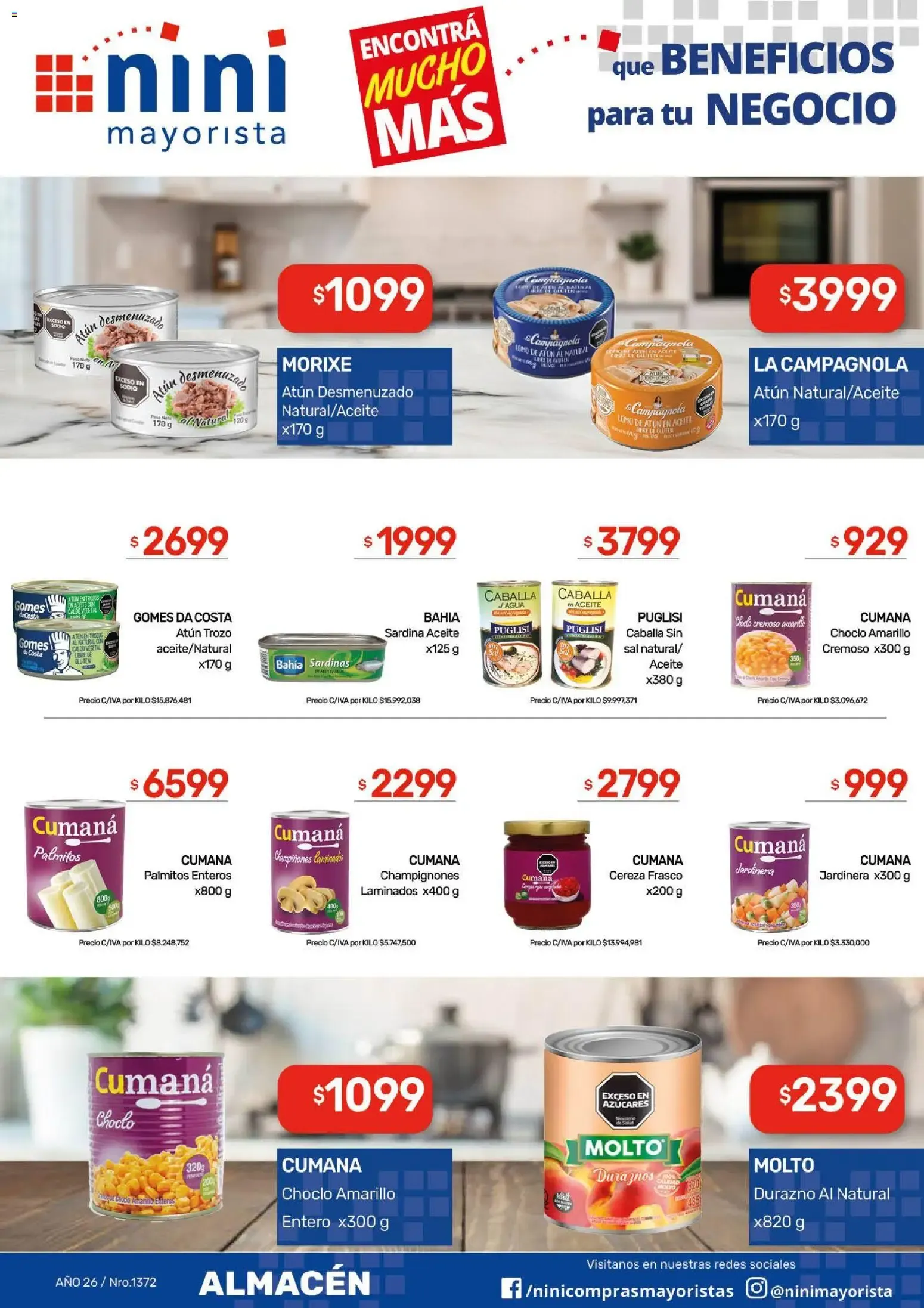 Ofertas de NINI Mayorista ofertas del 10/08/2026 - 16/08/2026 10 de agosto al 16 de agosto 2026 - Página 28 del catálogo