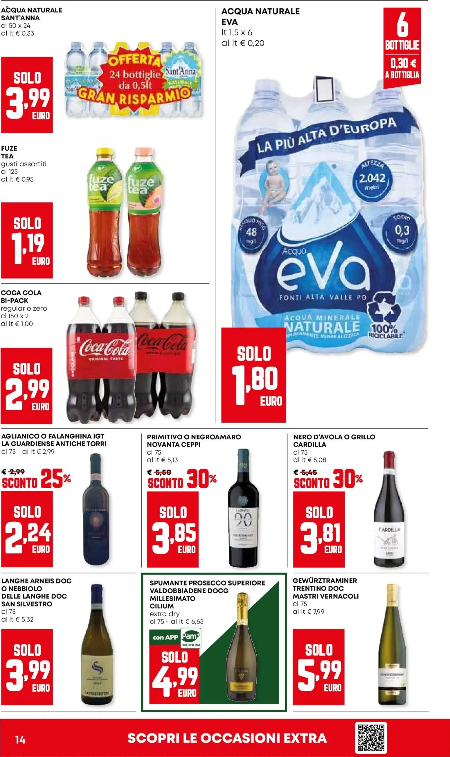Volantino Pam Panorama: Tante Offerte a 1, 2, 3 Euro da 18 giugno a 1 luglio di 2026 - Pagina del volantino 14