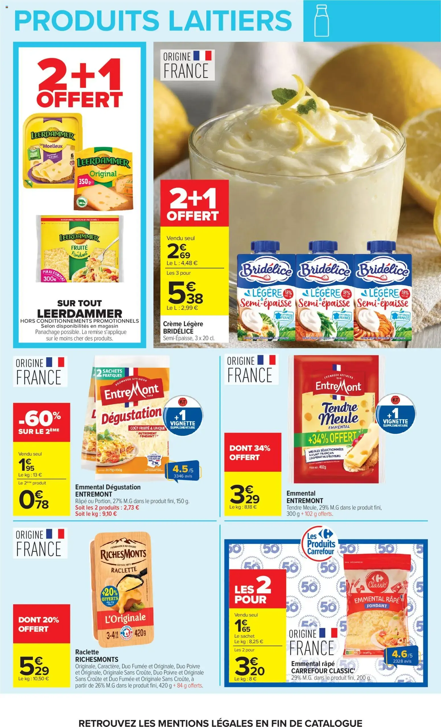 Carrefour Le mois monopoly produits laitiers à partir du 29/09/2026 - promo en ligne du 29 septembre au 12 octobre 2026 - Catalogue page 20