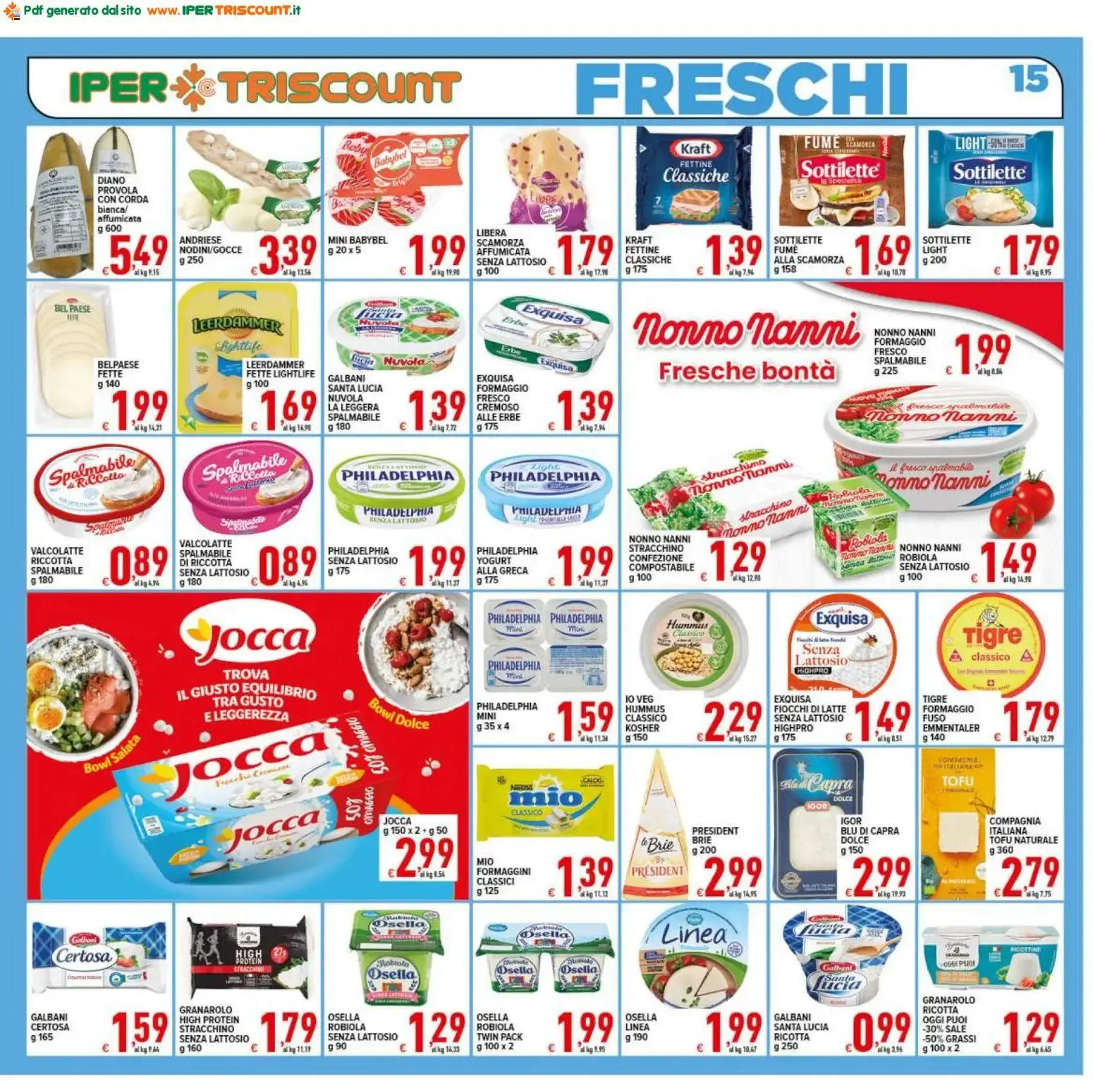 Ipertriscount Supermercati - Scorta Vacanze! da 10 luglio a 21 luglio di 2026 - Pagina del volantino 15