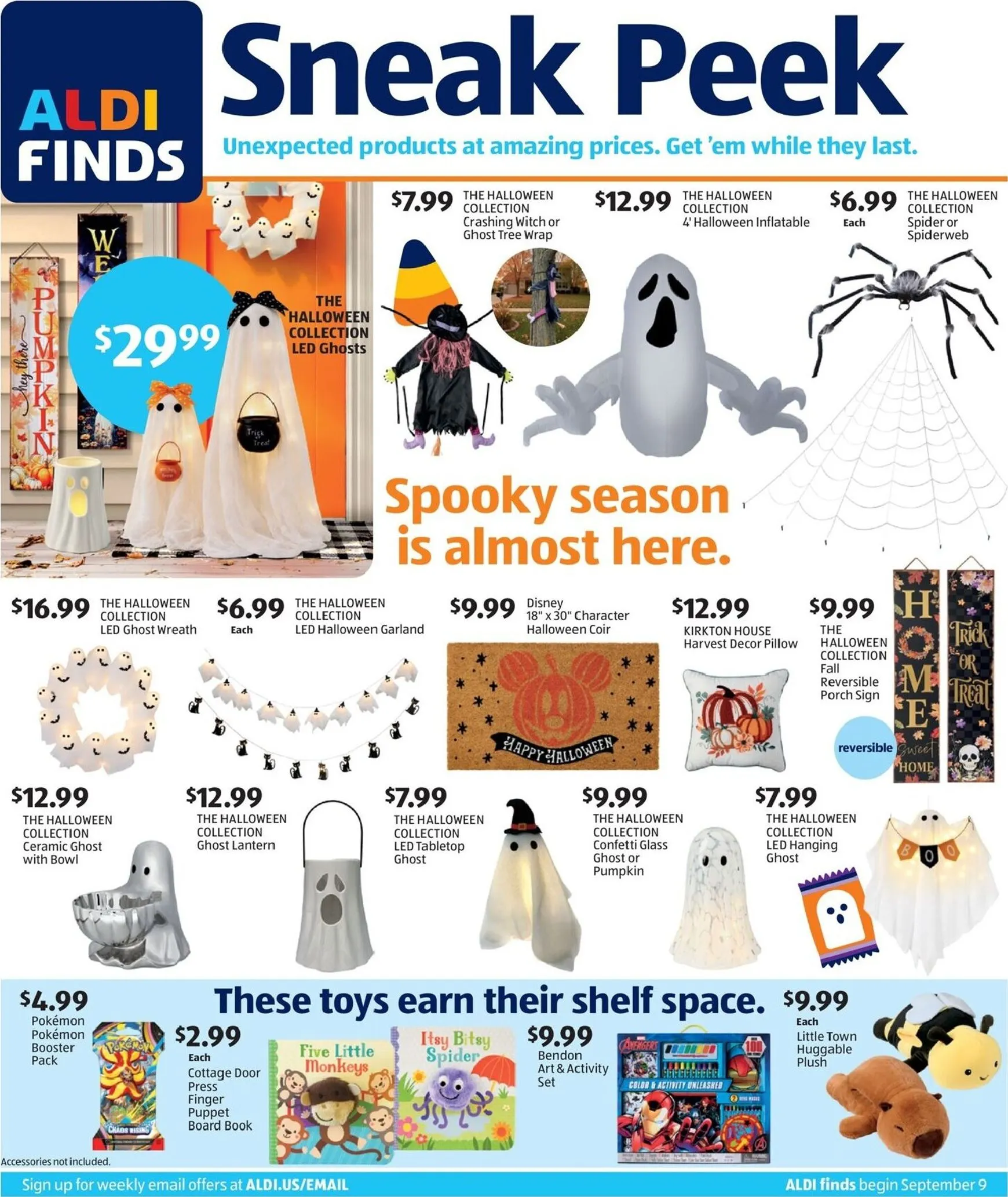 ALDI - Sneak Peek flyer for next week from Wednesday 09/09/2026 to Tuesday 09/15/2026