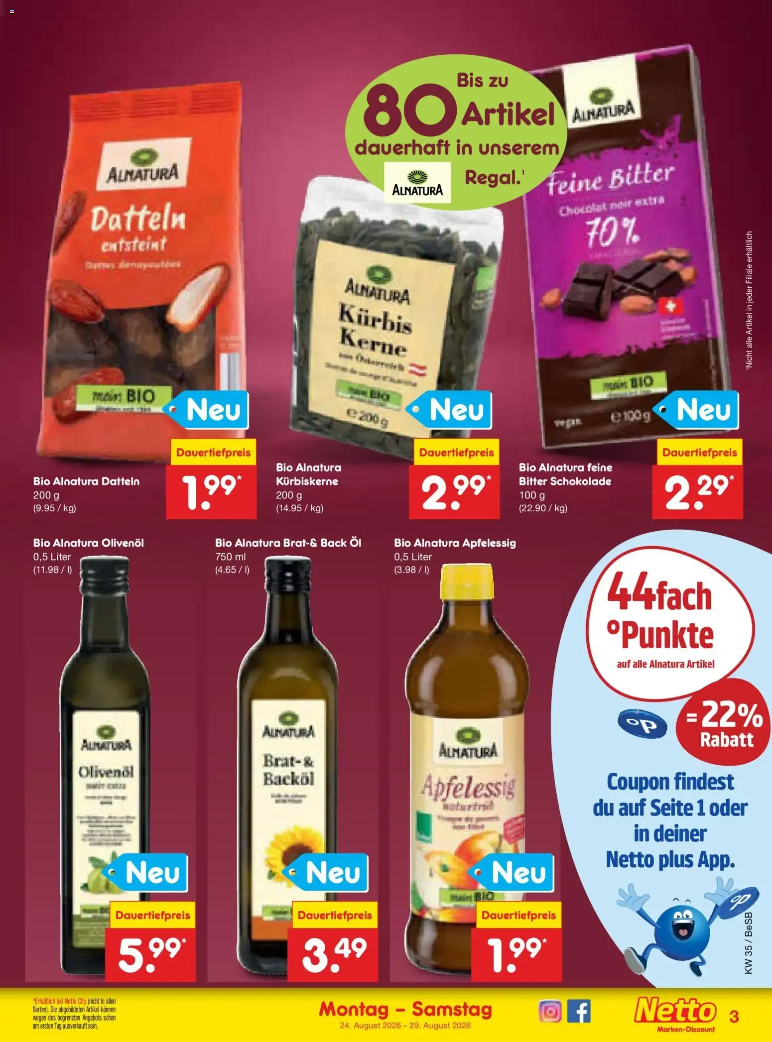 Netto Marken-Discount Prospekt (ab 24.08.2026) » Angebote von 24. August bis 29. August 2026 - Prospekt seite 49