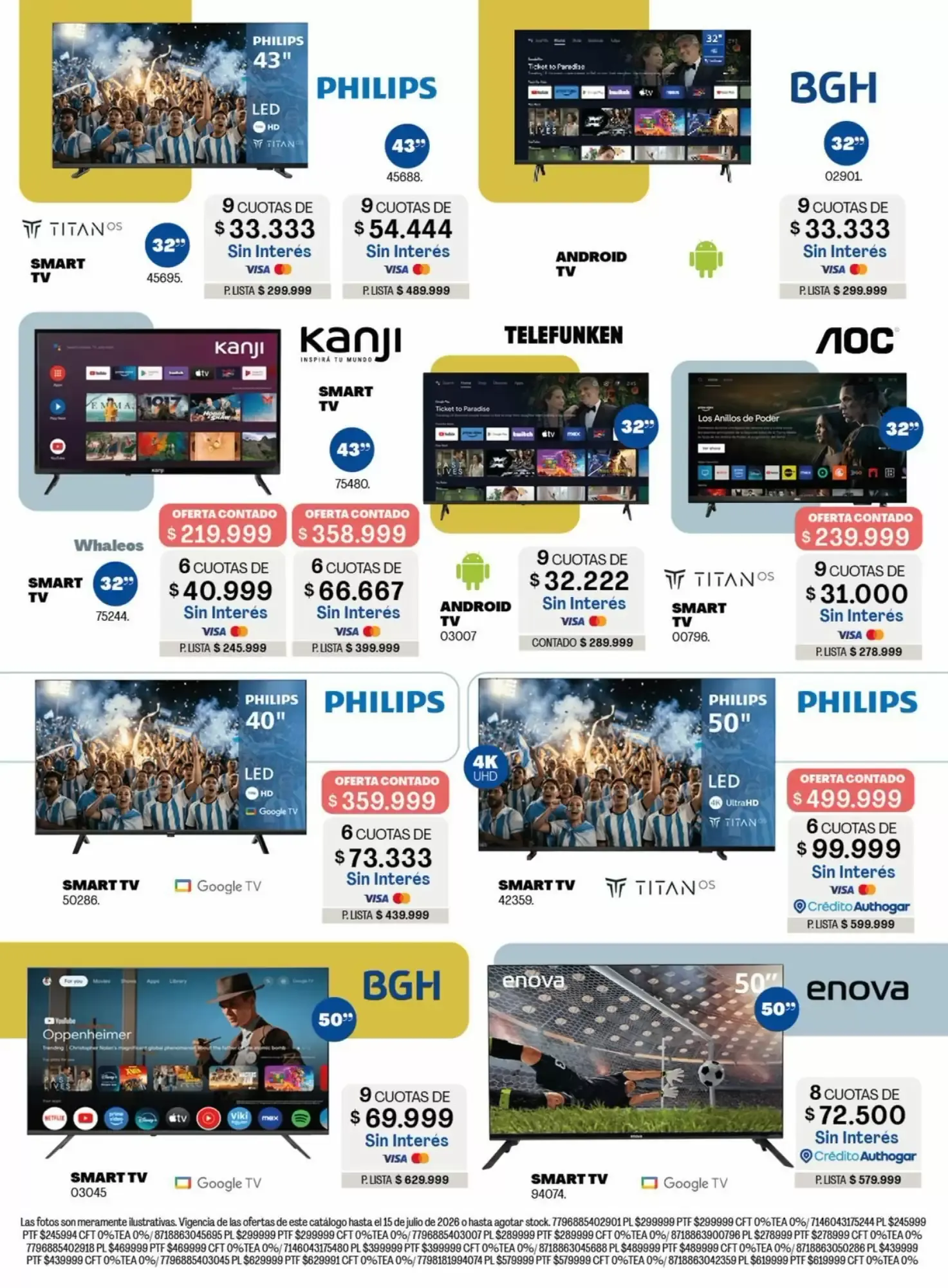 Ofertas de Revista Authogar 1 de julio al 2 de agosto 2026 - Página 5 del catálogo
