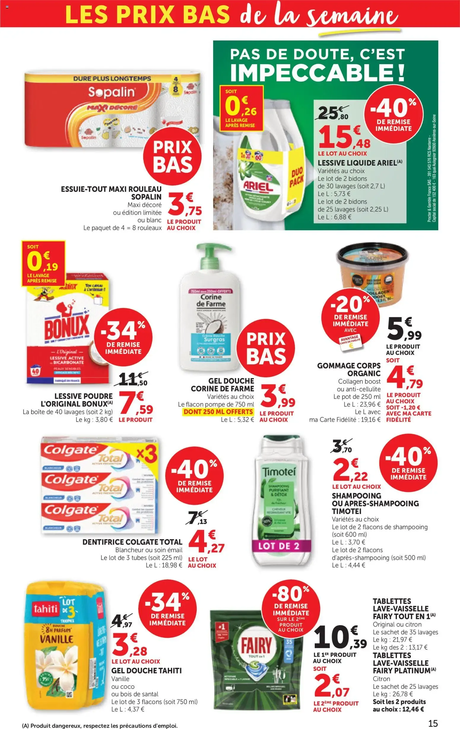 bi1 Catalogue supermarché à partir du 30/06/2026 - promo en ligne du 30 juin au 12 juillet 2026 - Catalogue page 15