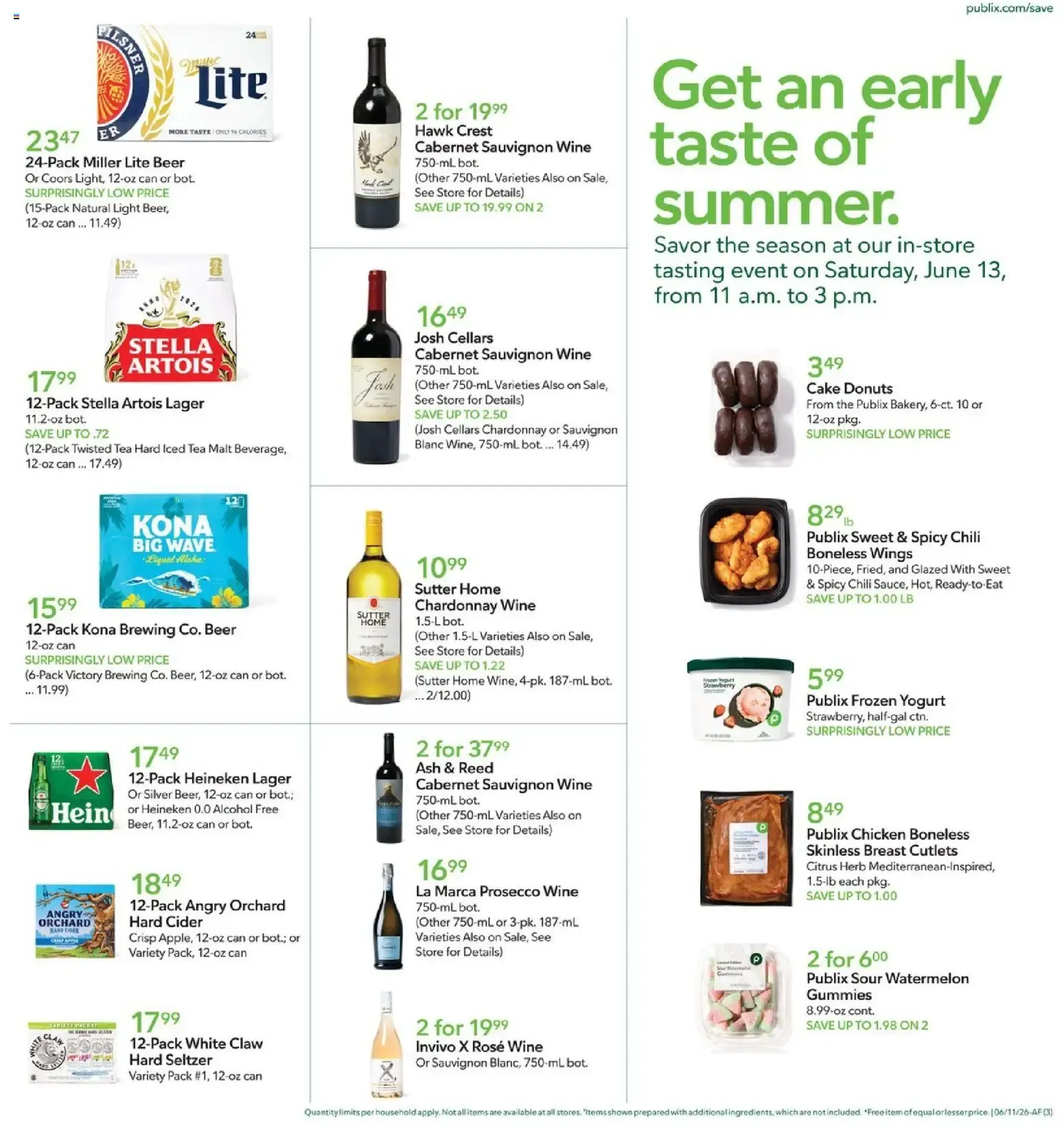 Weekly ad Publix Weekly ad from (06/10/2026) - Ad this week, Flyer from June 10 to June 16 2026 - Page 3