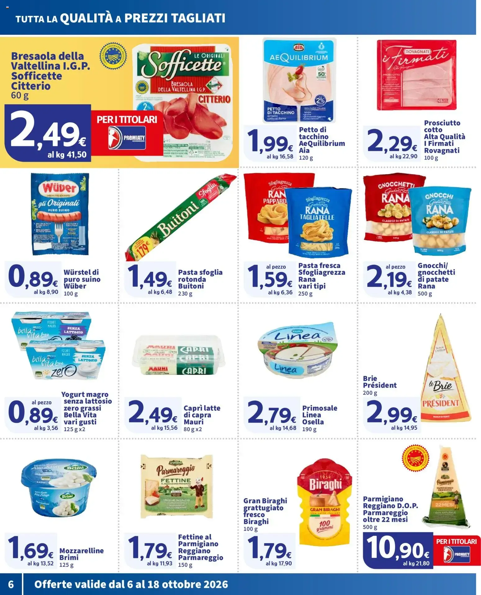 Nuovo SIGMA volantino OK dal 06/10/2026 > offerte anteprima 🛍️ da 6 ottobre a 18 ottobre di 2026 - Pagina del volantino 6