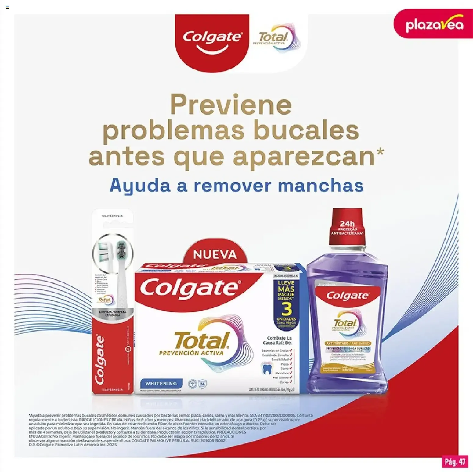 Catalogo de Catálogo Plaza Vea - Especial Festival de Marcas online del 01/09/2026 1 de setiembre al 30 de setiembre 2026 - Pag 47