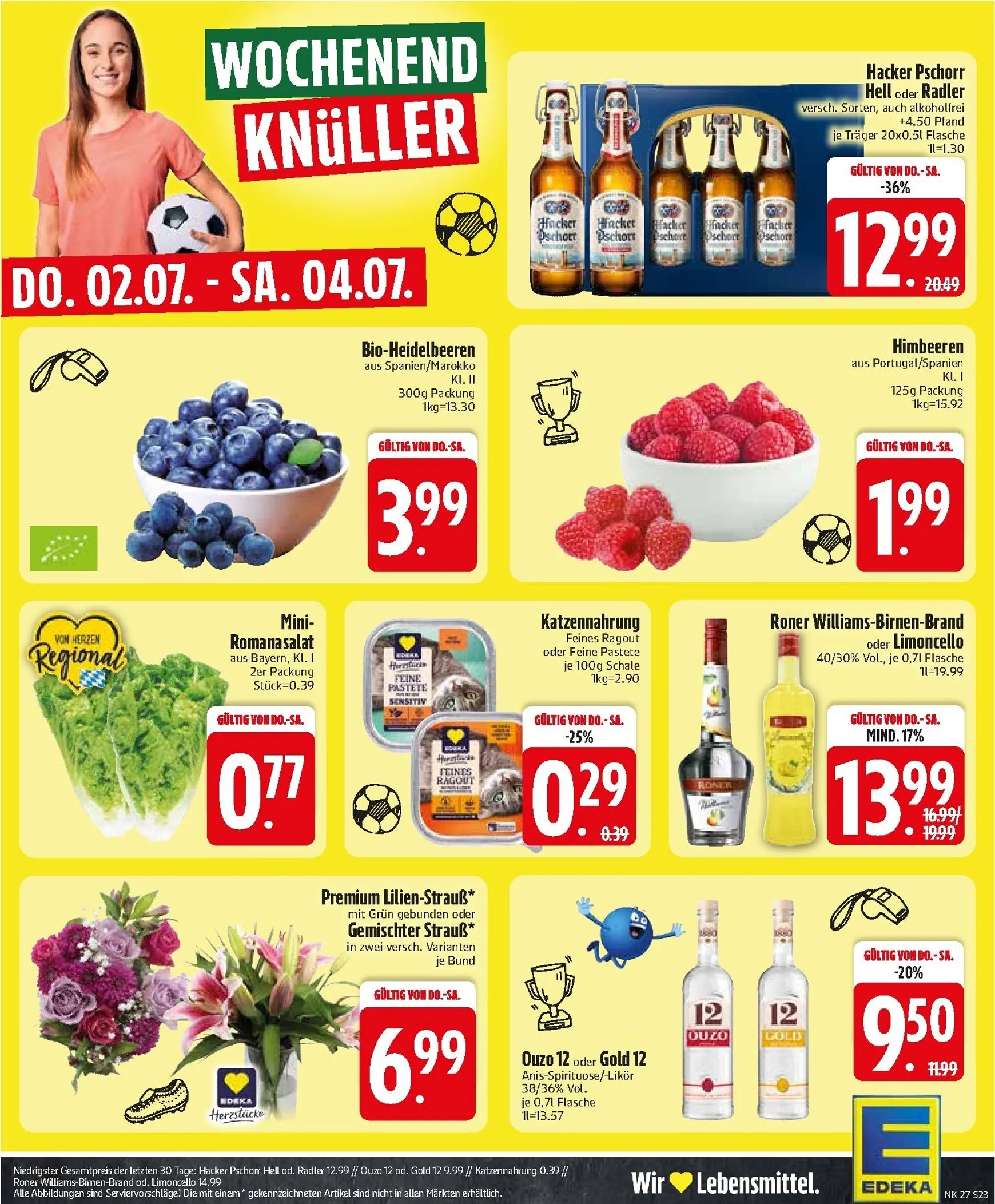 Edeka - Wochenangebote Prospekt – von Montag 29.06.2026 bis Samstag 04.07.2026 von 29. Juni bis 4. Juli 2026 - Prospekt seite 25