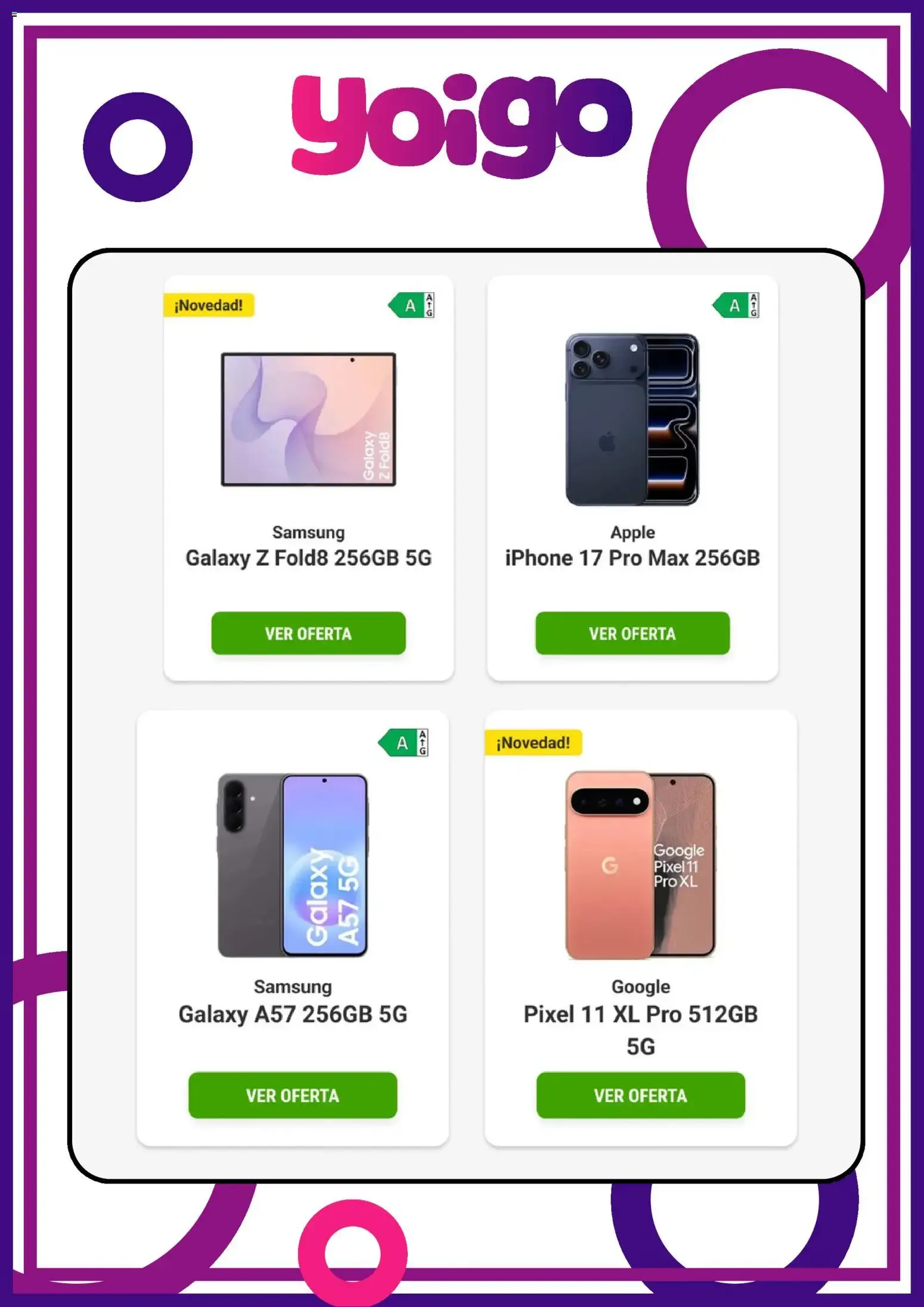 Catálogo de Yoigo ofertas 15/08/2026 - 15/09/2026 15 de agosto al 15 de septiembre 2026 - Página 5