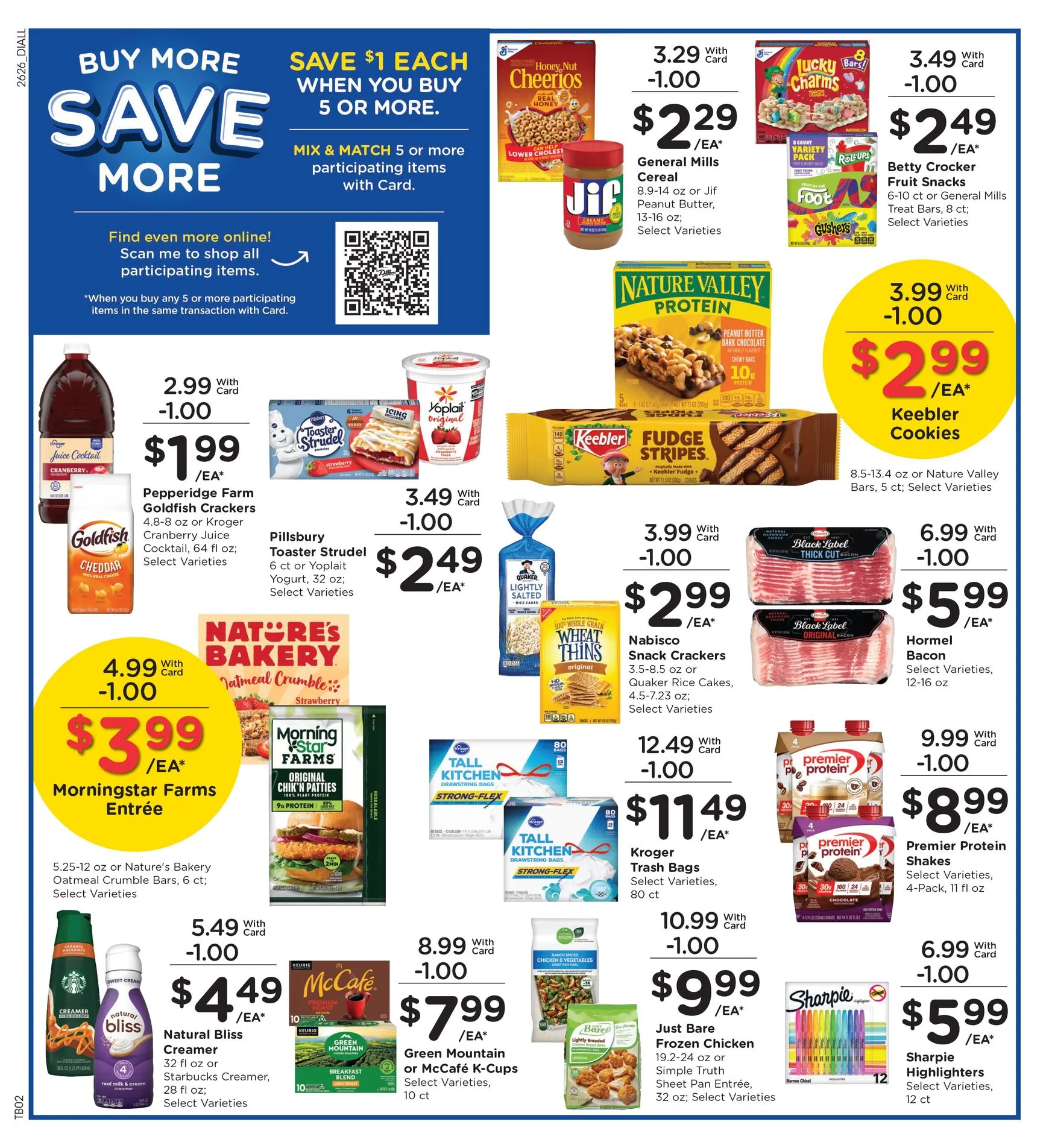 Weekly ad Dillons back to school savings leaflet from July 29 to August 4 2026 - Page 5
