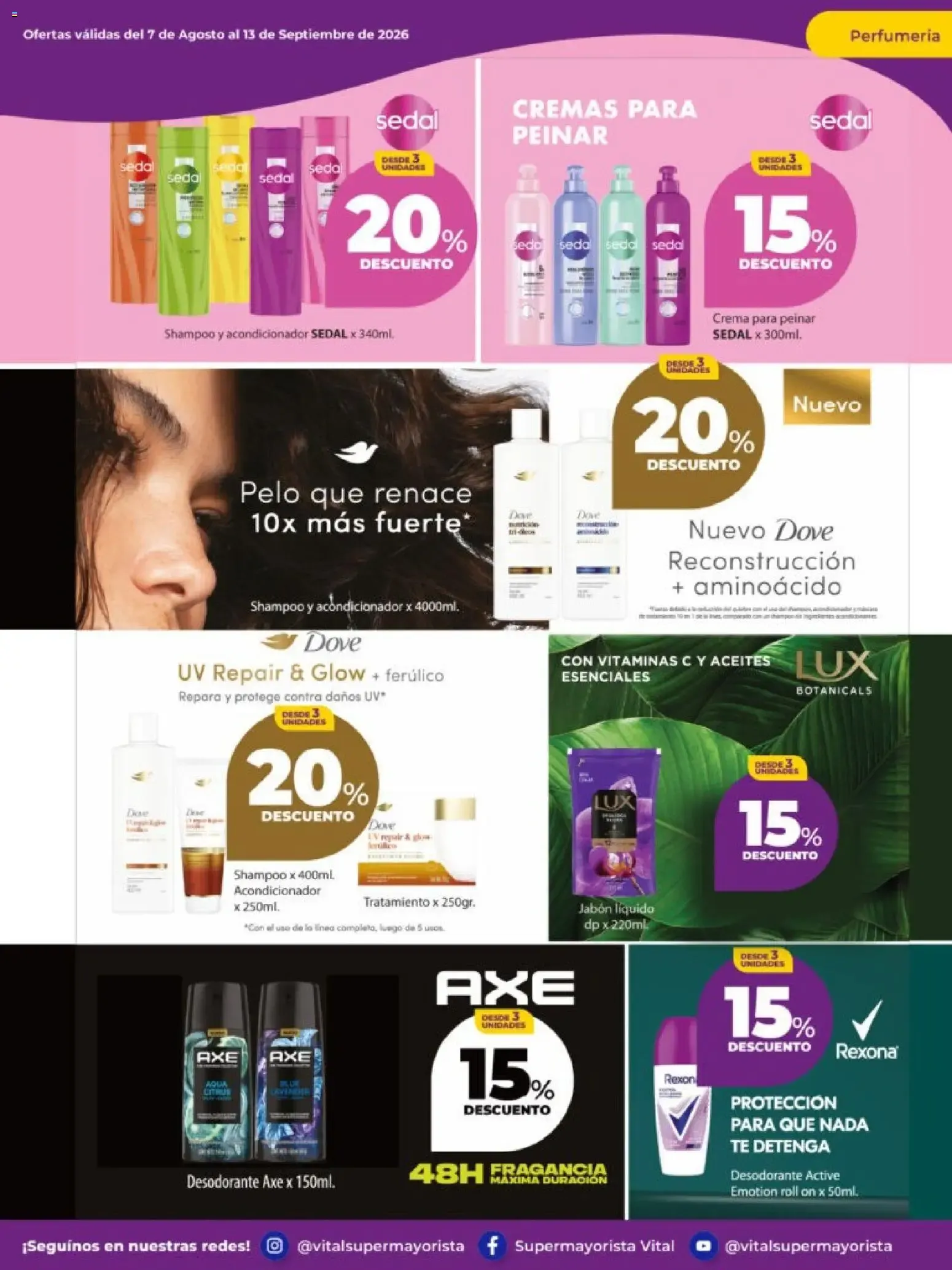 Ofertas de Vital Super Mayorista - El Cumple del Revés 7 de septiembre al 13 de septiembre 2026 - Página 3 del catálogo