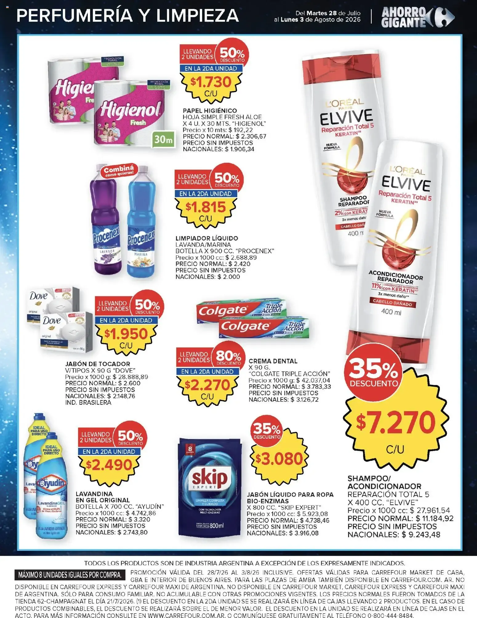 Ofertas de Carrefour ofertas || del 28/07/2026 - 03/08/2026 || Promociones 28 de julio al 3 de agosto 2026 - Página 48 del catálogo