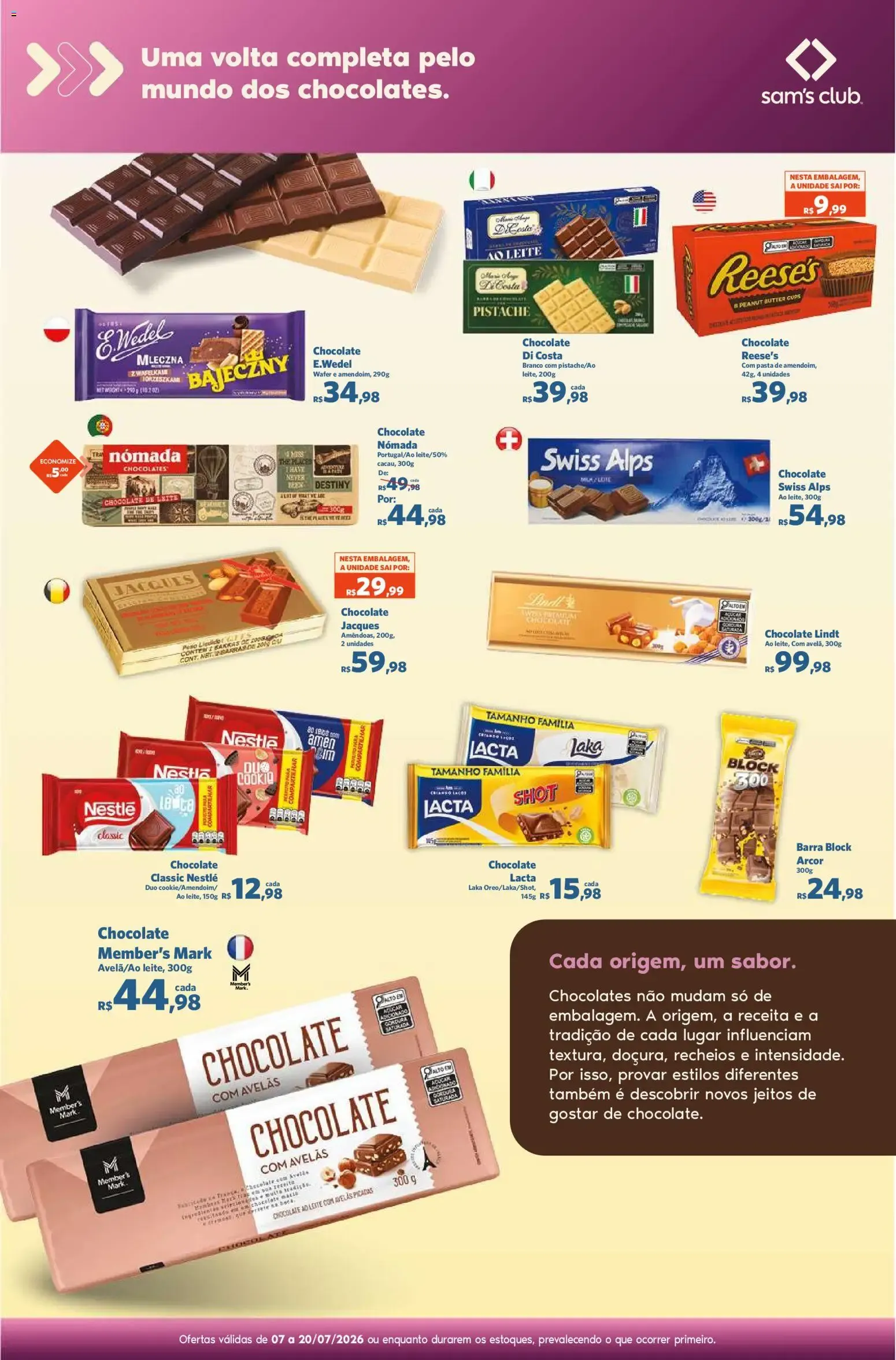 Encarte de Sam's Club ofertas Mundo das Delícias de 07/07/2026 | Promoções Online 7 de julho até 20 de julho 2026 - Pagina 2