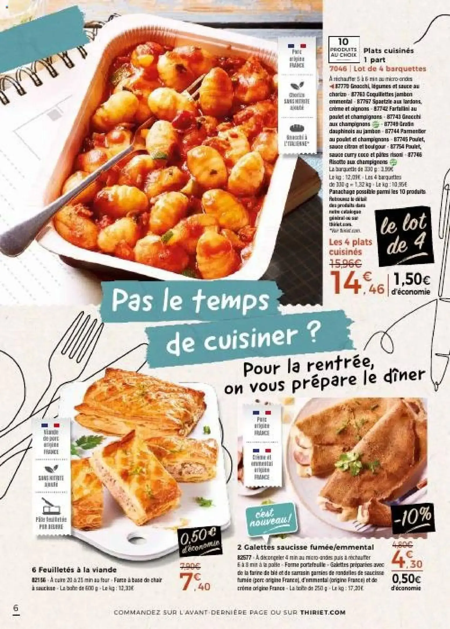 Thiriet - Catalogue Bons Plans du 11 août au 6 septembre 2026 - Catalogue page 6