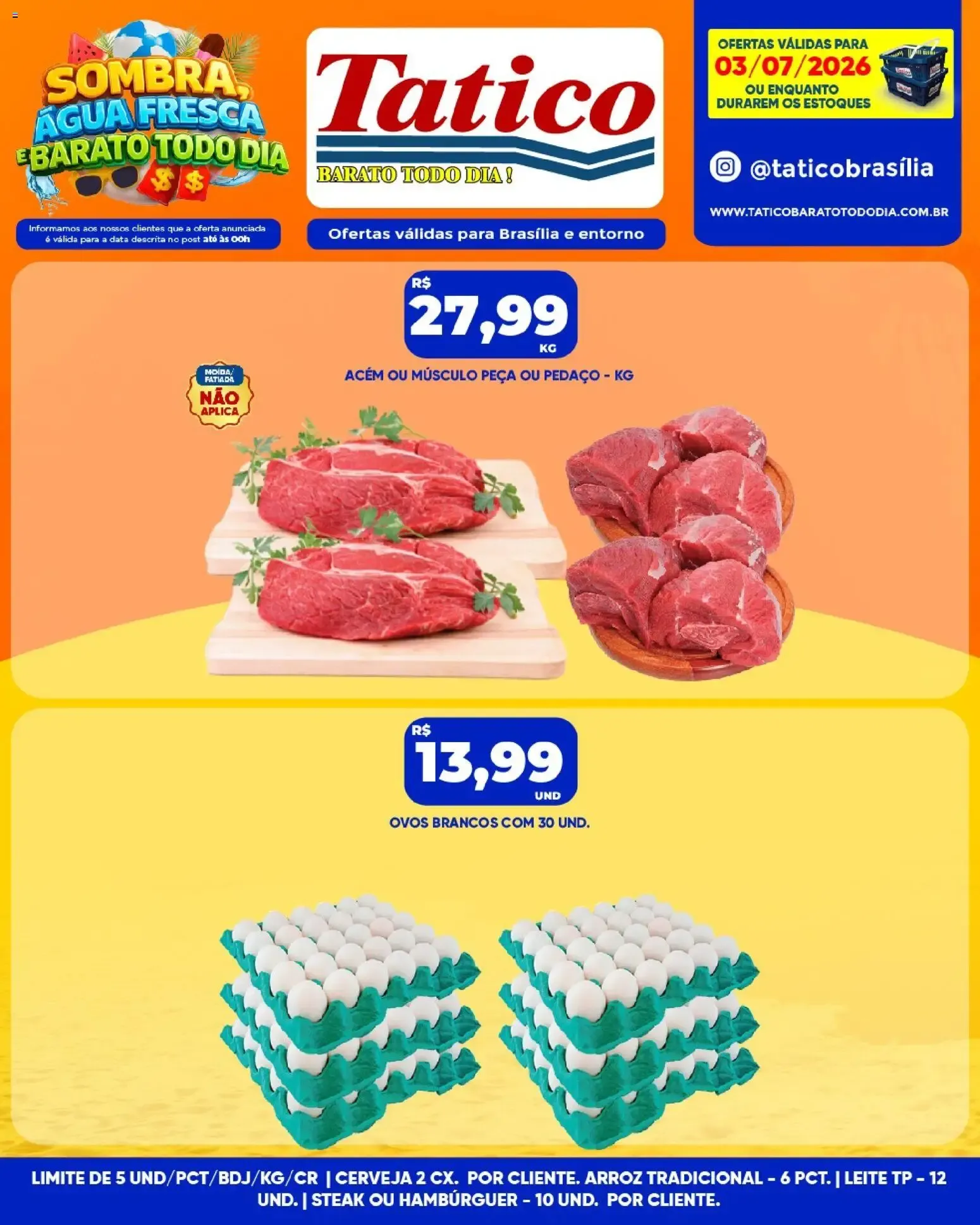 Encarte de Tatico ofertas do Dia de 03/07/2026 | Promoções Online 3 de julho até 3 de julho 2026 - Pagina 11