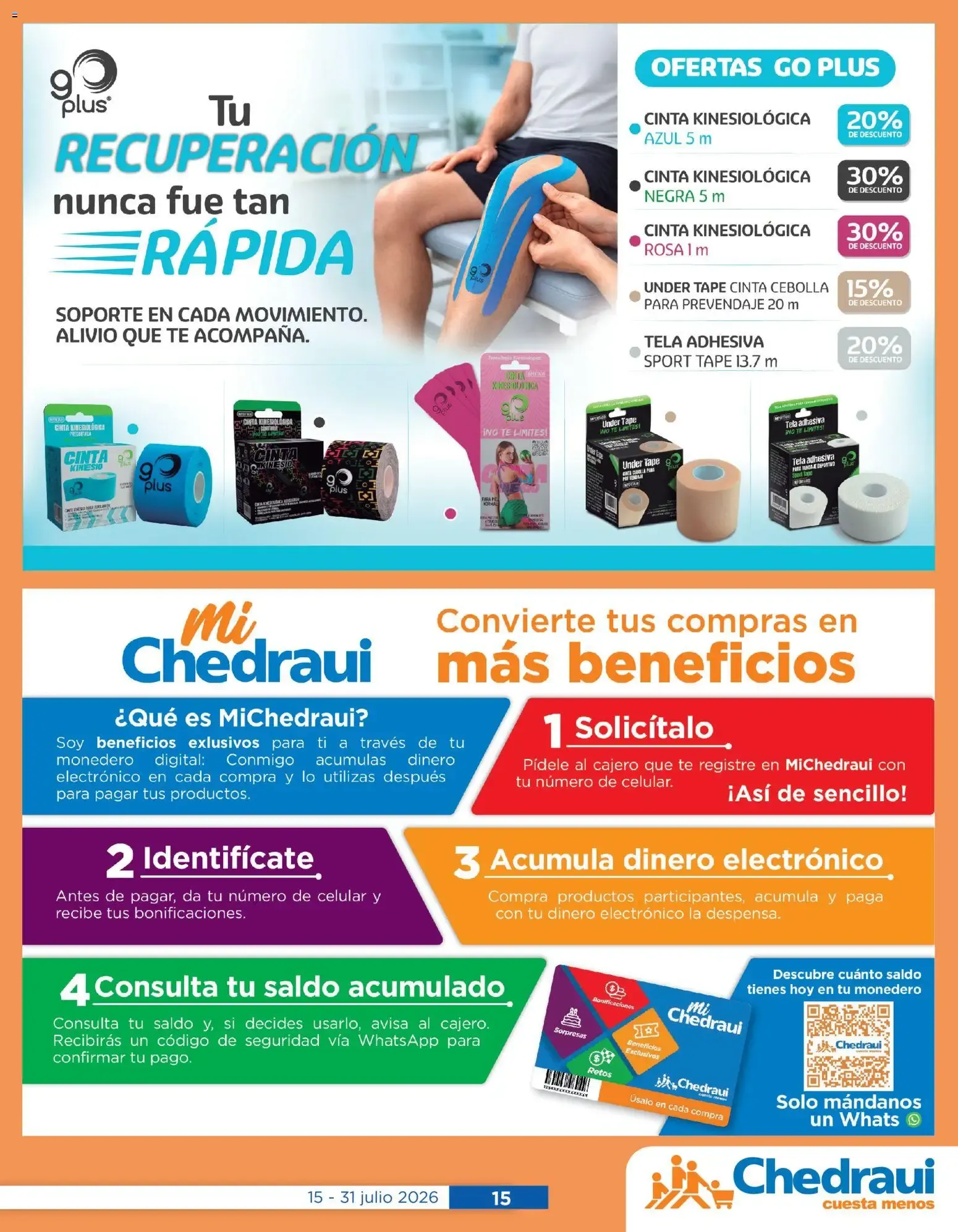 Catálogo de Chedraui folleto Cuidar tu salud (15/07/2026 - 31/07/2026) - catálogo en línea 15 de julio al 31 de julio 2026 - Pagina 15