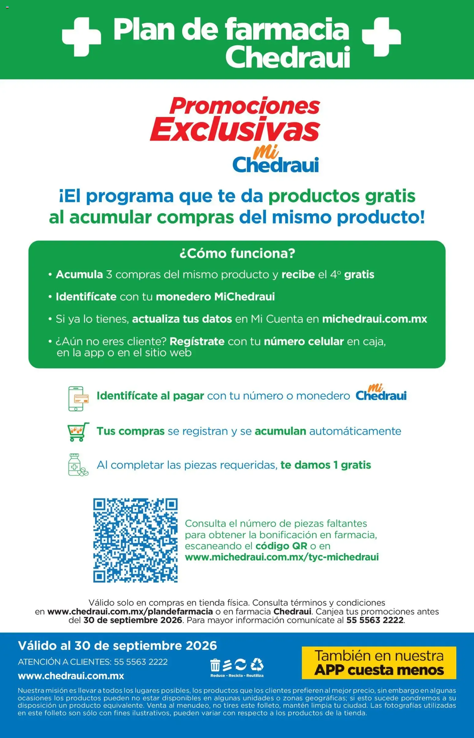 Catálogo de Chedraui folleto Plan de farmacia (01/07/2026 - 30/09/2026) - catálogo en línea 1 de julio al 30 de septiembre 2026 - Pagina 24