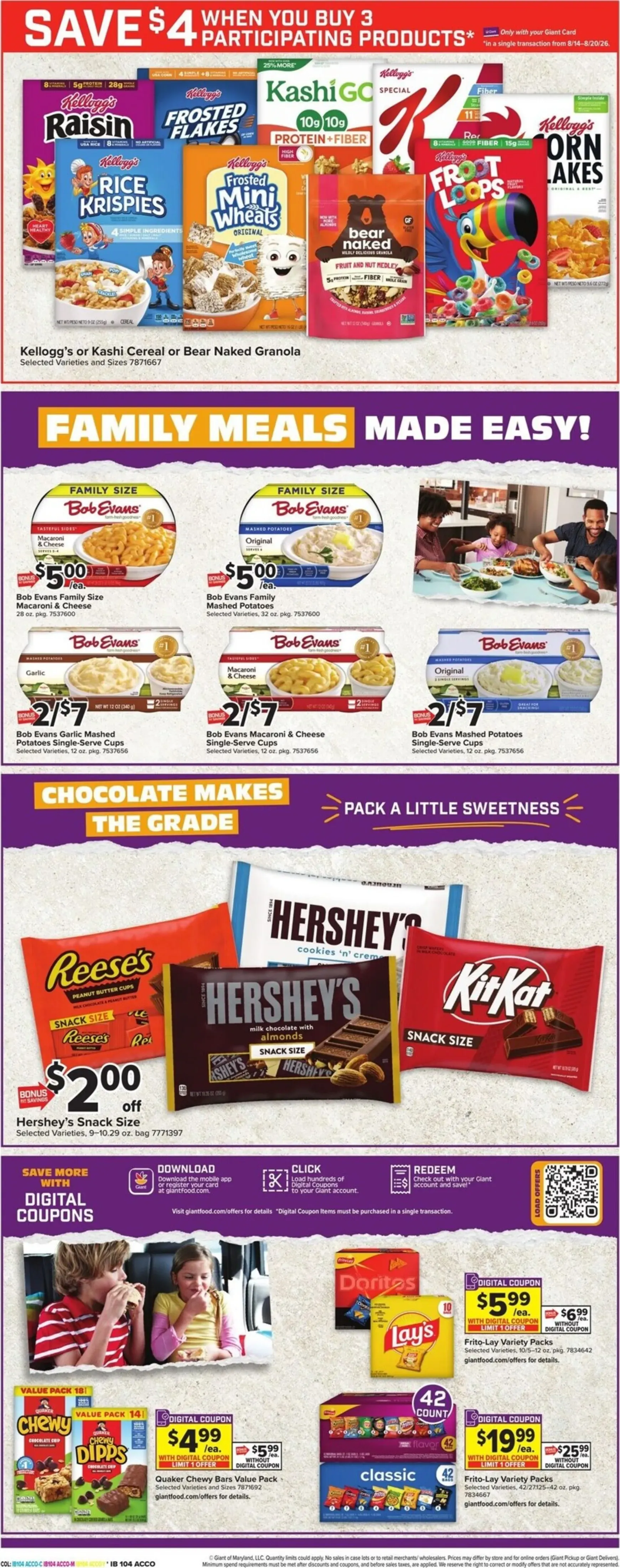 Weekly ad Current Giant leaflet valid from Friday 08/14/2026 to Thursday 08/20/2026 from August 14 to August 20 2026 - Page 14