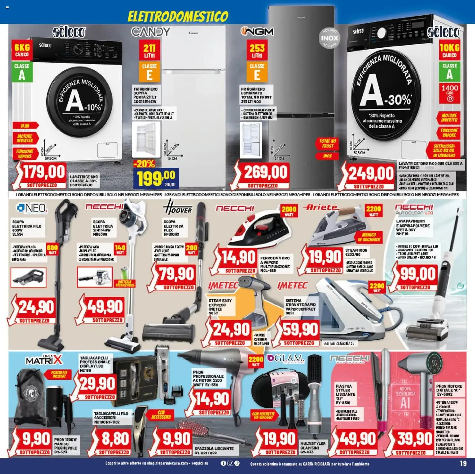 Volantino Risparmio Casa Anteprima dal (24/09/2026) > Offerte e Catalogo da 24 settembre a 11 ottobre di 2026 - Pagina del volantino 18
