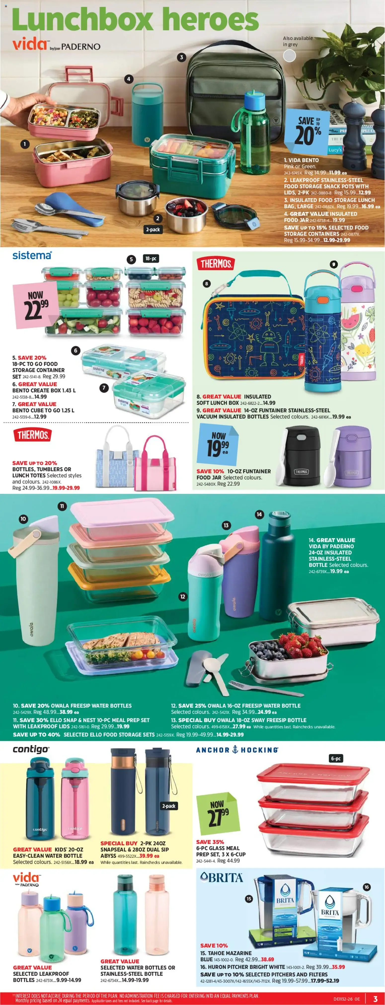 Canadian Tire flyer - Back To Class from Aug 6, 2026 > weekly specials & deals from August 6 to August 26 2026 - flyer page 3