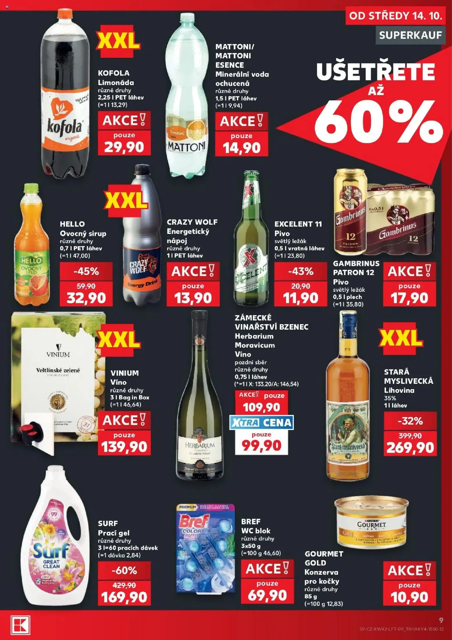 Kaufland leták od 14.10.2026 - Nový na příští týden - 14. října 20. října 2026 - Page 9