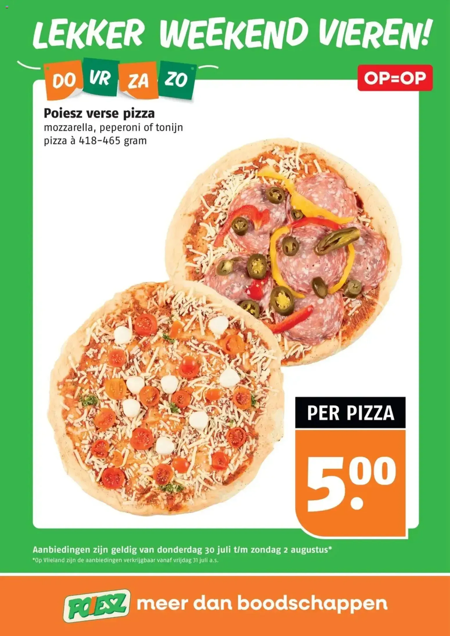 LEKKER WEEKEND VIEREN! van 30 juli tot 2 augustus 2026 - Folder pagina 3
