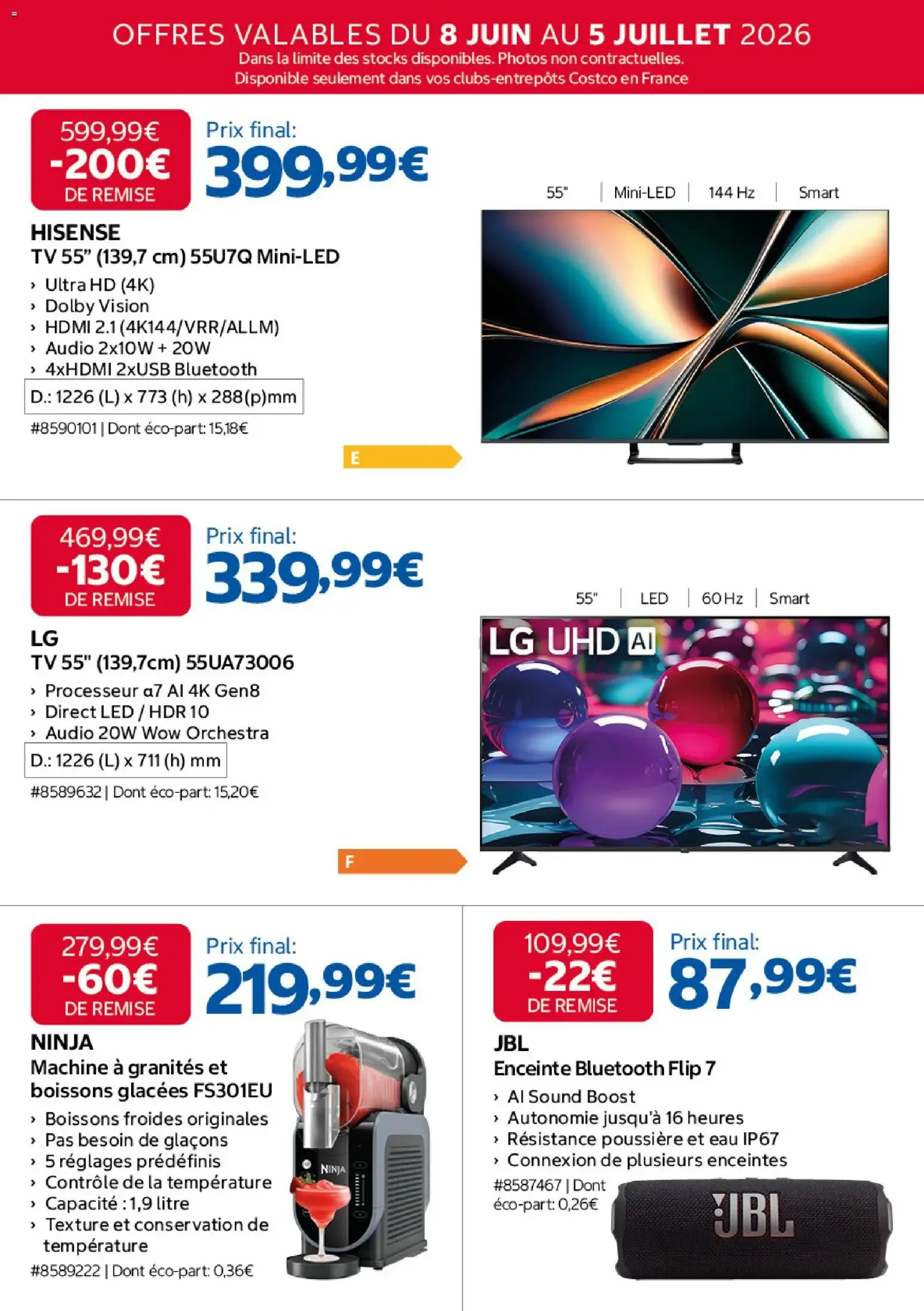 Costco catalogue à partir du 08/06/2026 - promo en ligne du 8 juin au 5 juillet 2026 - Catalogue page 2