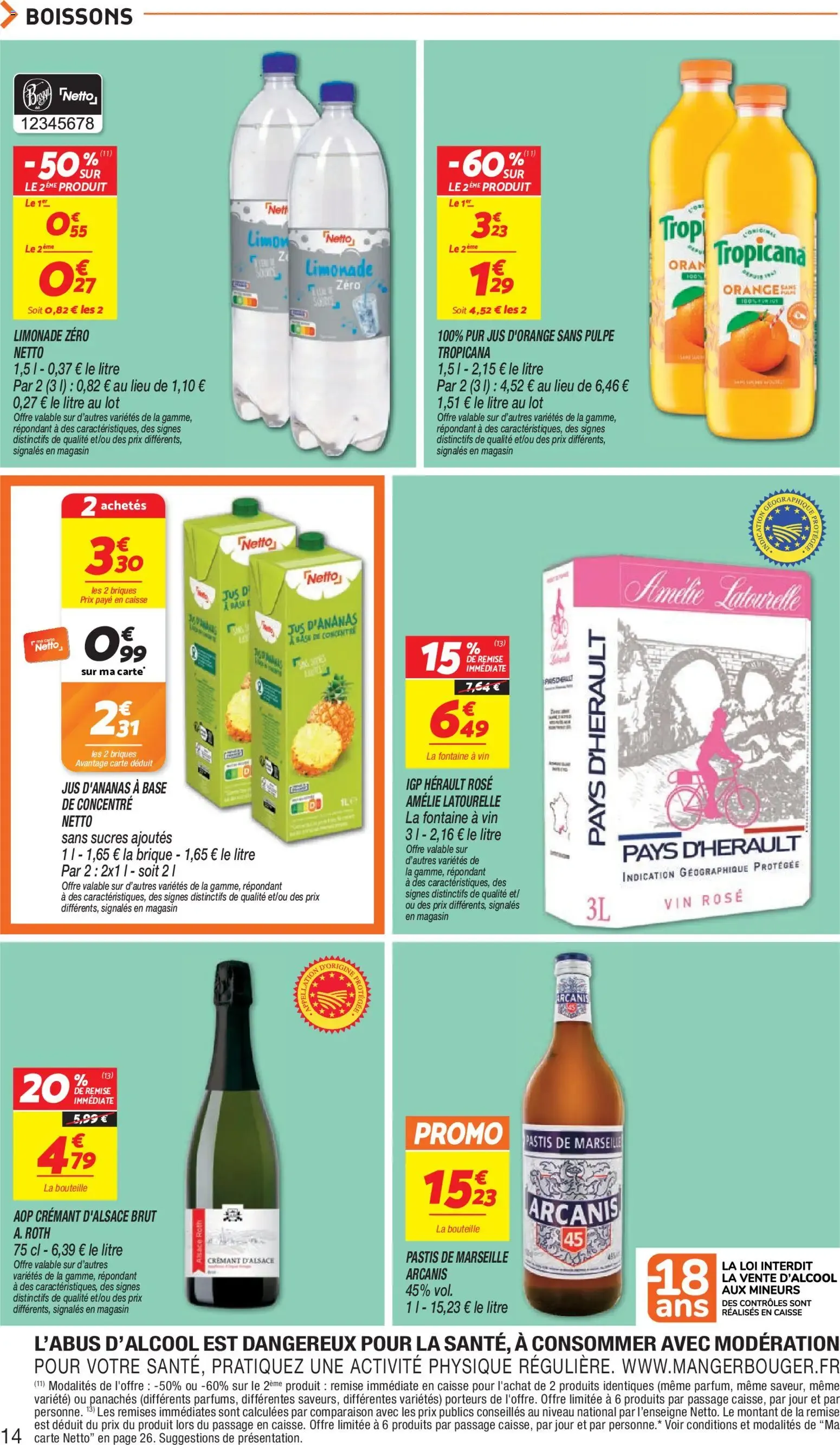 Netto - Temps fort Novembre à partir du 03/11/2026 - promo en ligne du 3 novembre au 9 novembre 2026 - Catalogue page 14