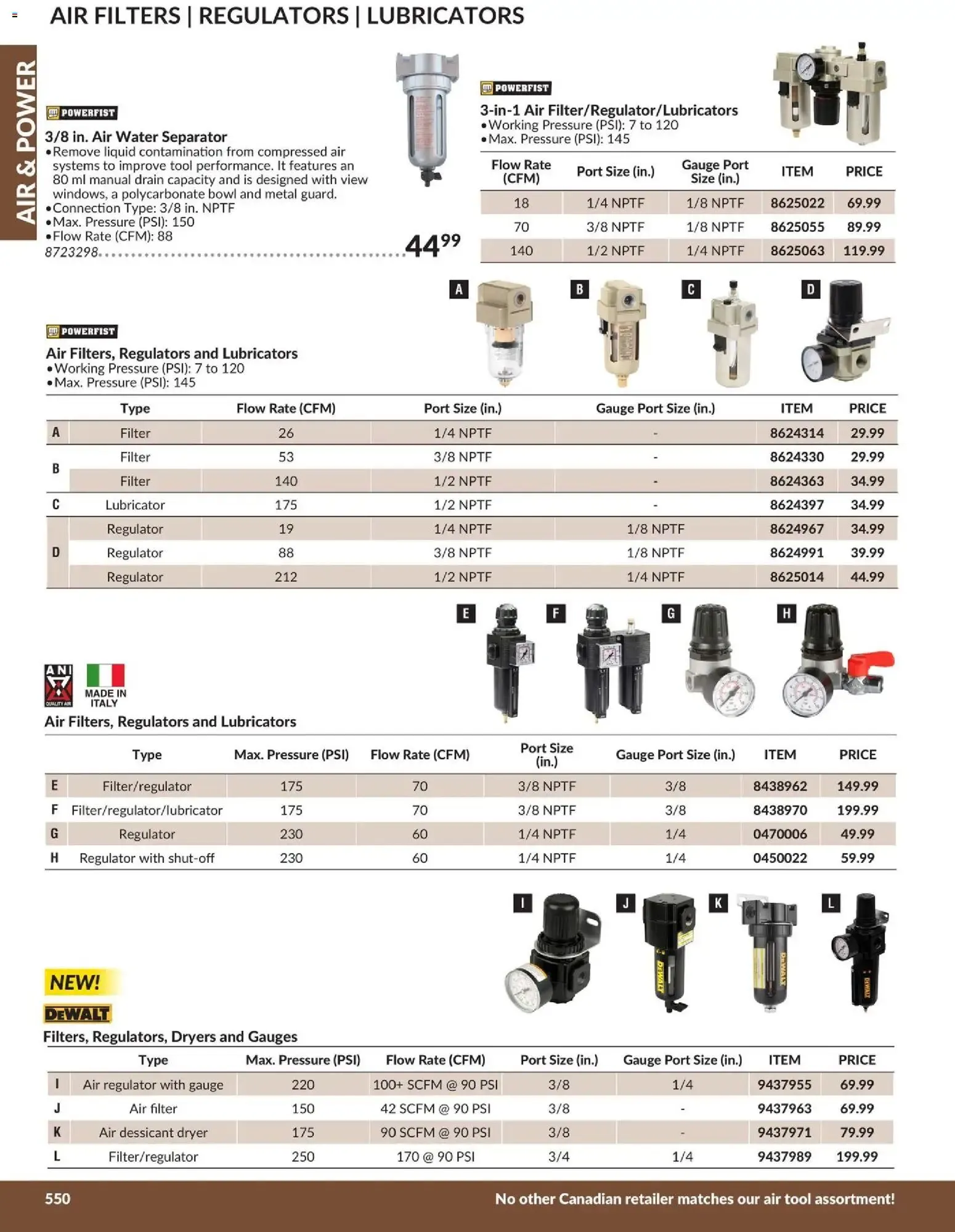 Princess Auto 2026 Catalogue - Air & Power from April 21 to April 21 2027 - flyer page 9