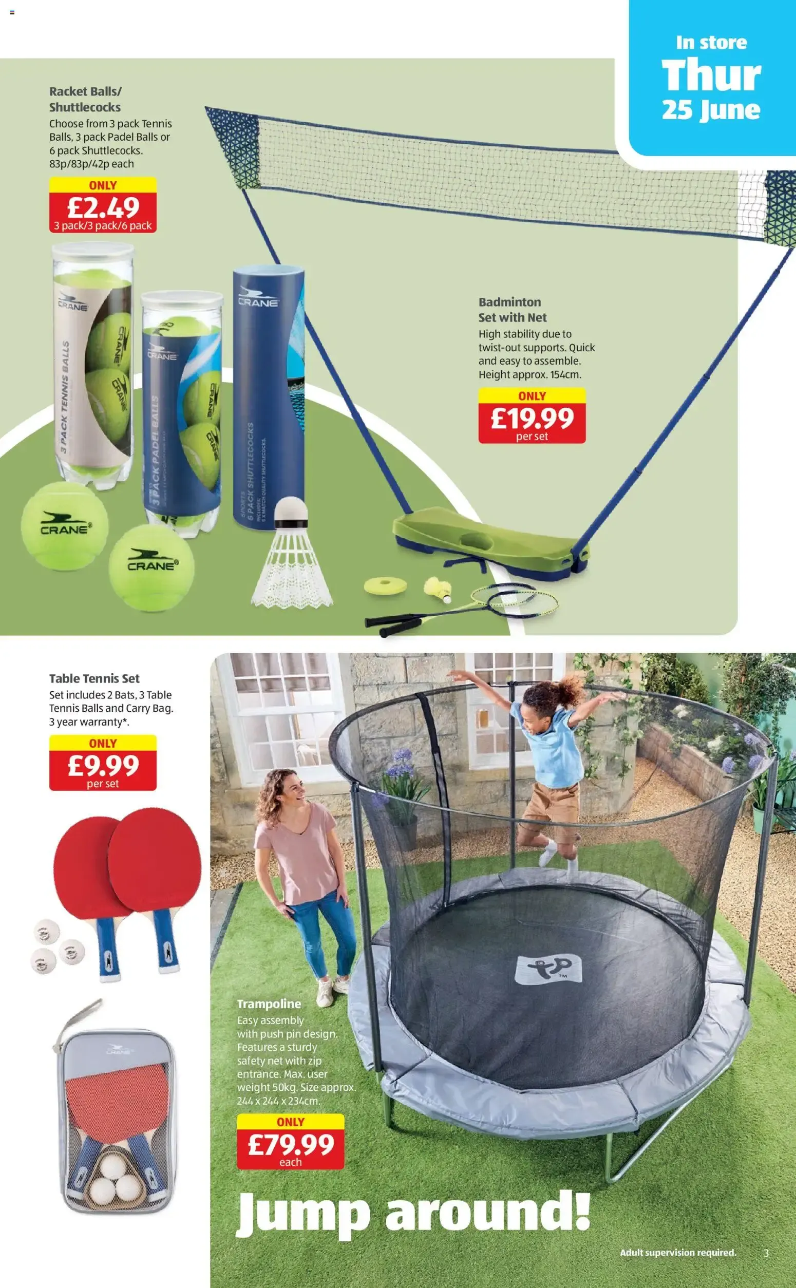 Aldi Specialbuys: Back to School Event 2026 from 22 June to 28 June 2026 - Catalogue Page 3