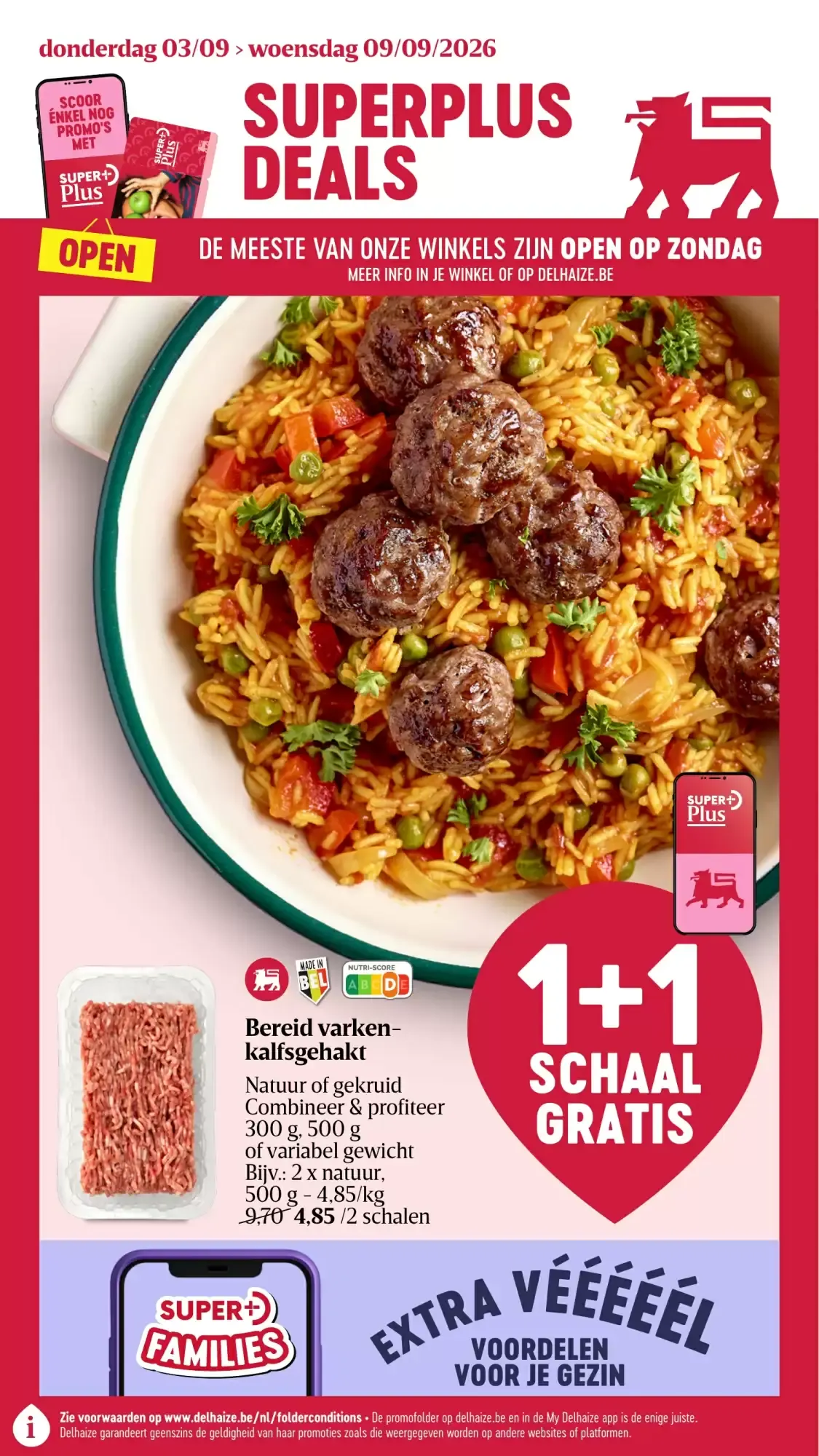 SUPERPLUS DEALS van 3 september tot 9 september 2026 - folder pagina 1