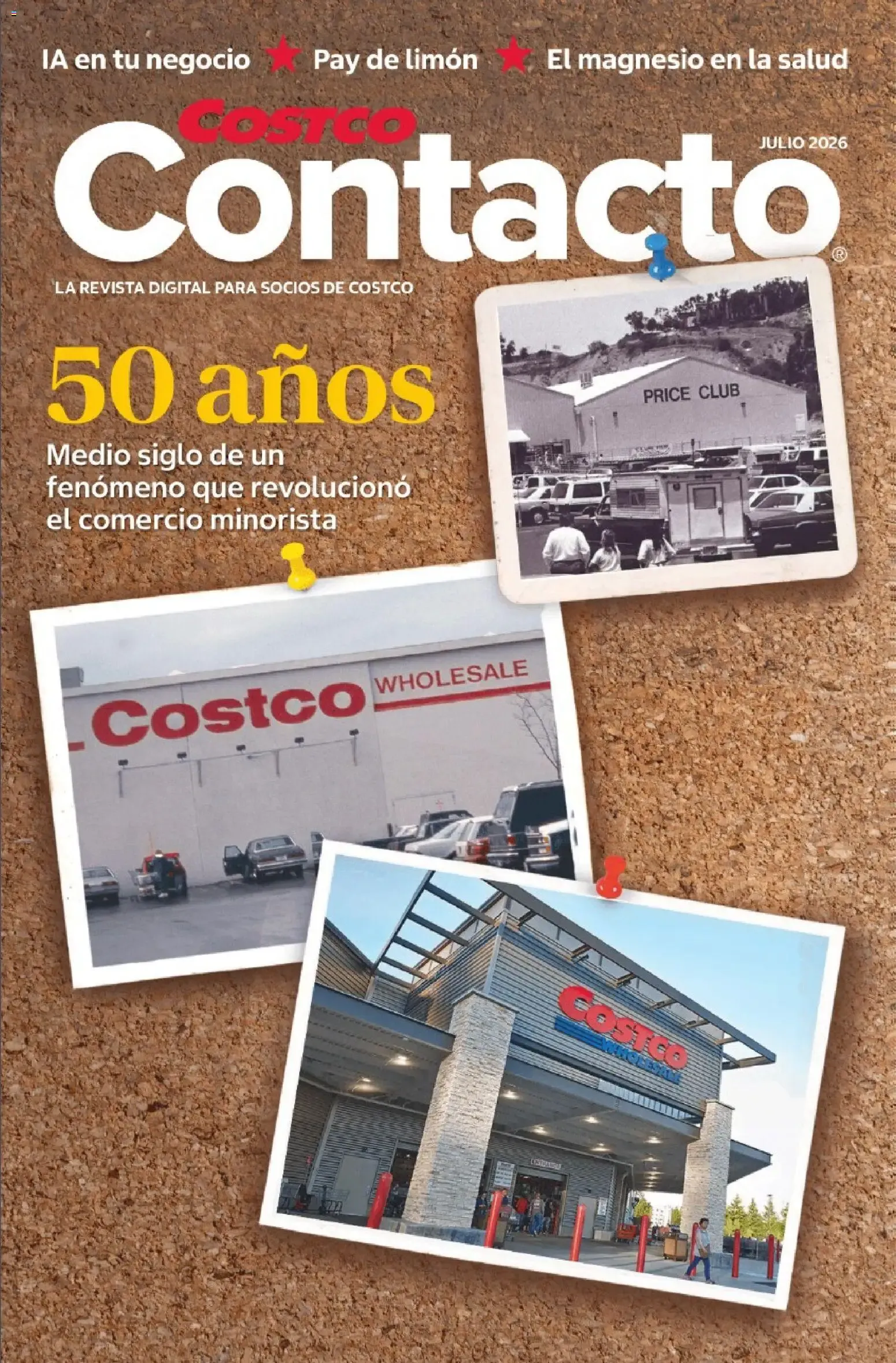 Catálogo de Revista digital Contacto Costco: 50 años 1 de julio al 31 de julio 2026 - Pagina 1