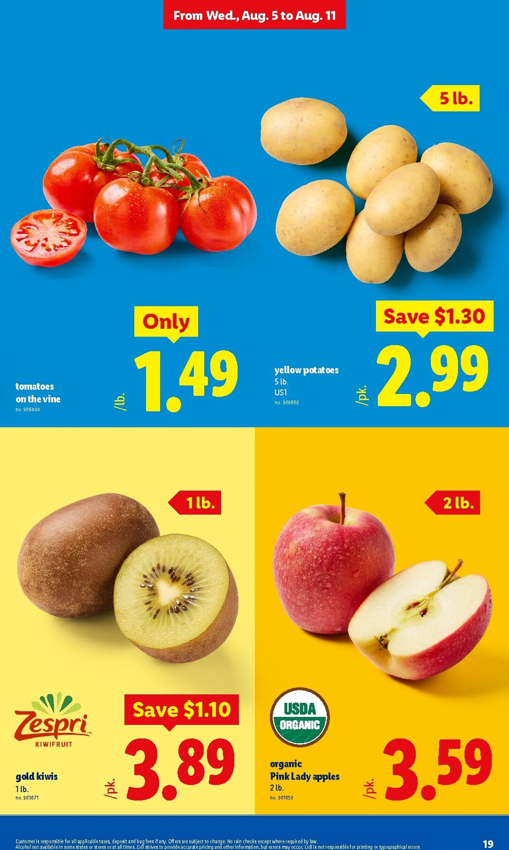 Weekly ad Lidl: Even Lower Prices from August 5 to August 11 2026 - Page 19