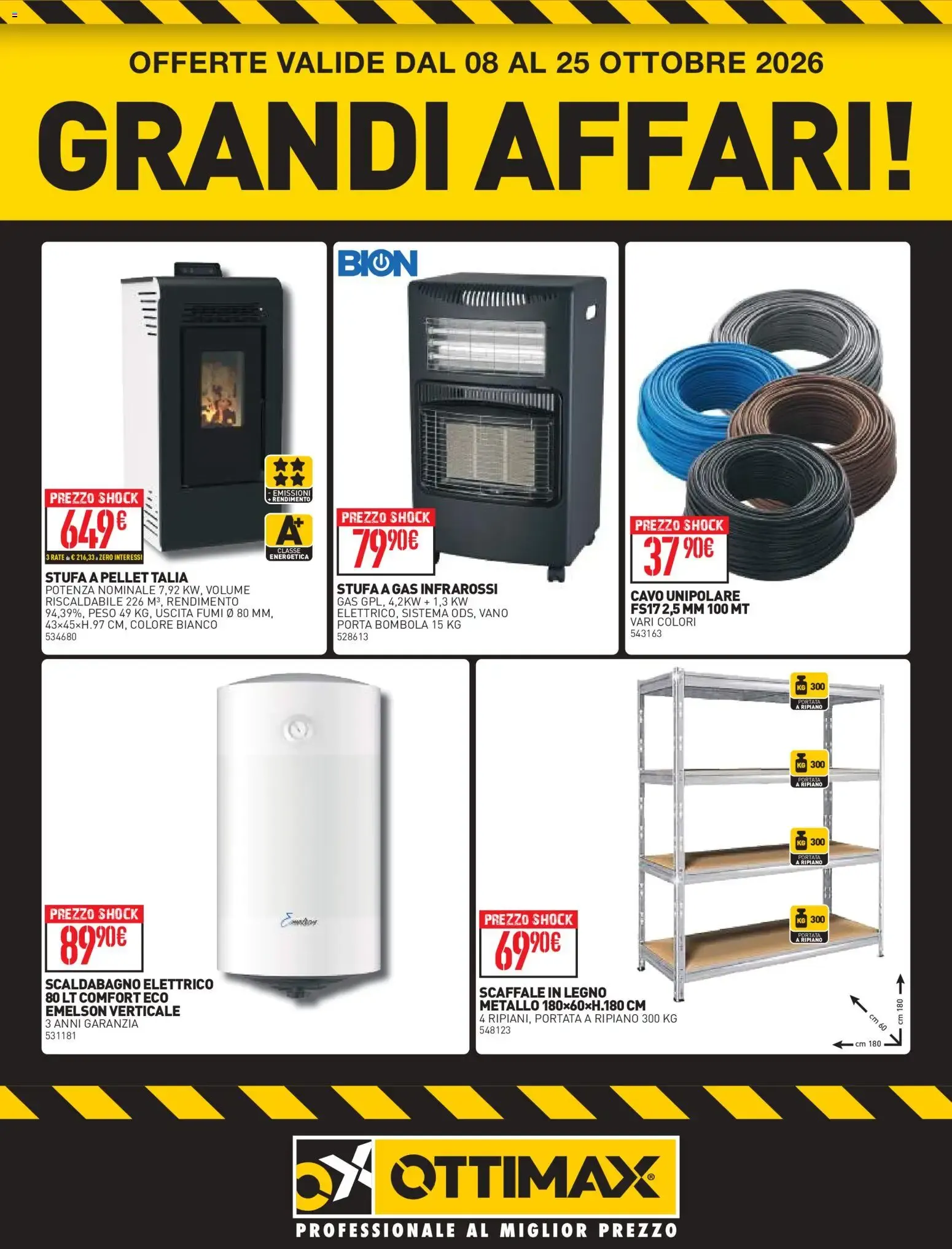 Nuovo Ottimax volantino dal 08/10/2026 > offerte anteprima 🛍️