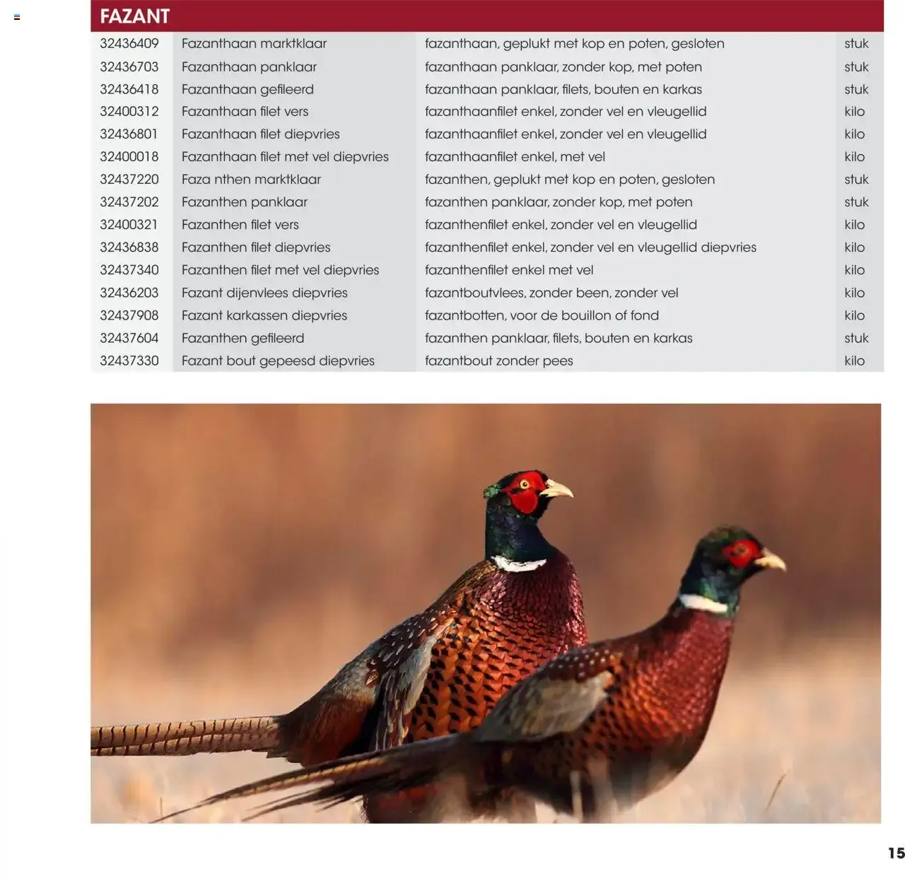 HANOS WILD VAN HET NAJAAR van 5 oktober tot 12 september 2026 - Folder pagina 15