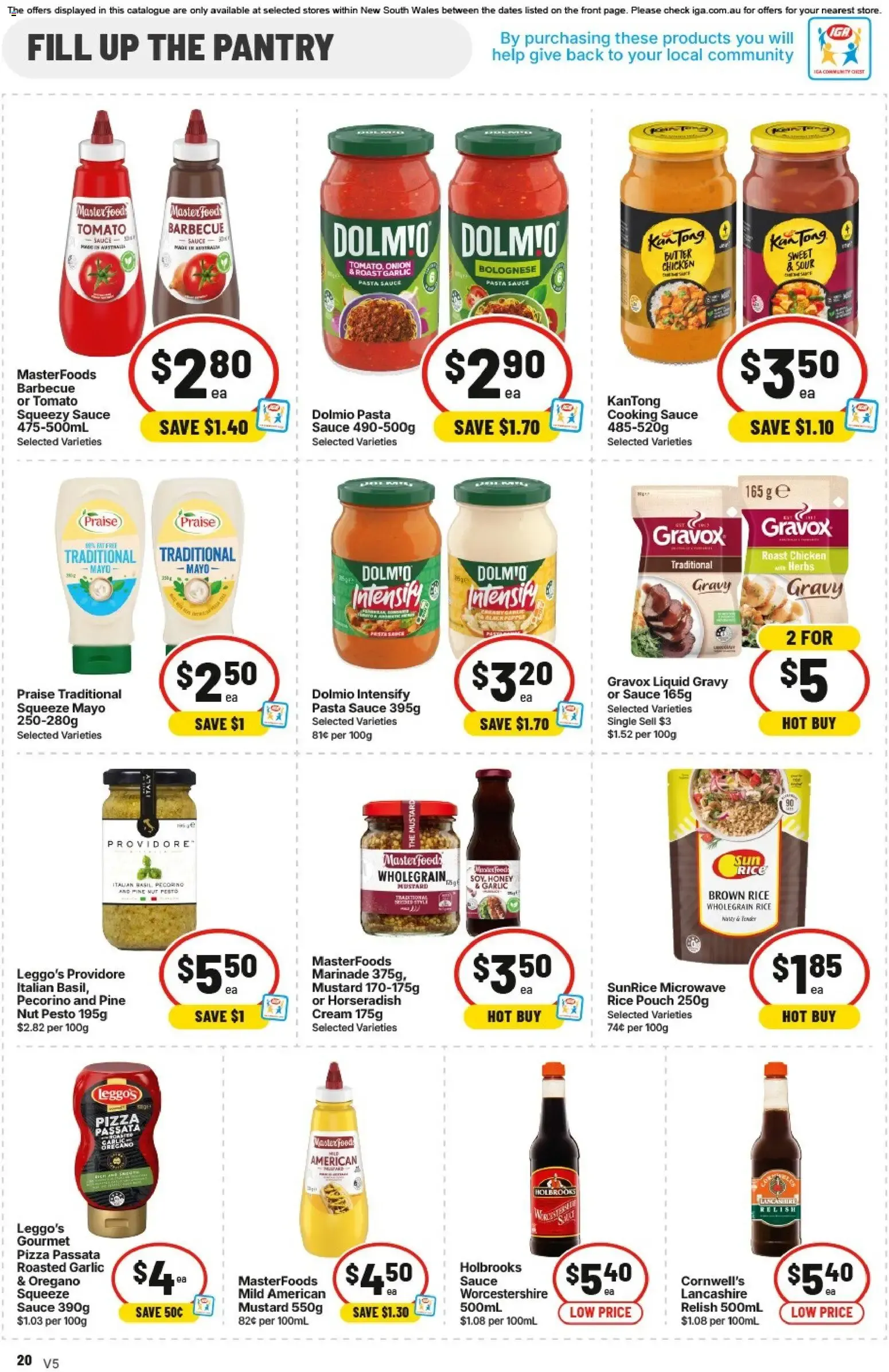 IGA catalogue valid from 12/08/2026 > Online Australia - Catalogue valid from 12 August to 18 August 2026 - page 20