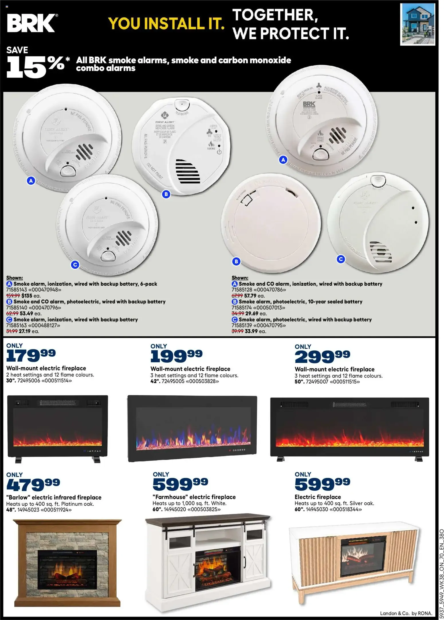Rona weekly flyer from Oct 15, 2026 > weekly specials & deals from October 15 to October 28 2026 - flyer page 13