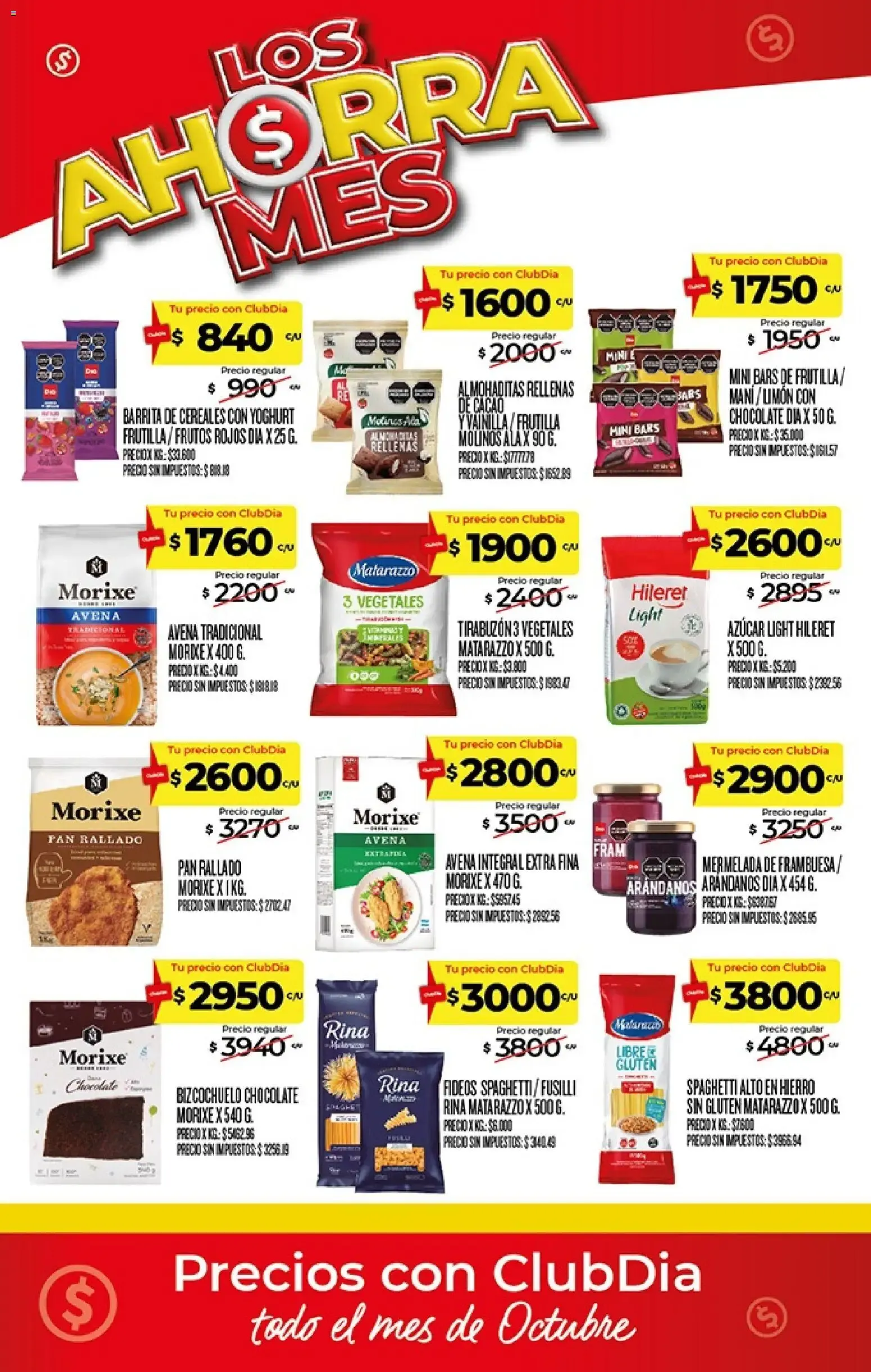 Ofertas de Los Ahorra Mes - Productos al mismo precio todo Octubre 1 de octubre al 31 de octubre 2026 - Página 3 del catálogo