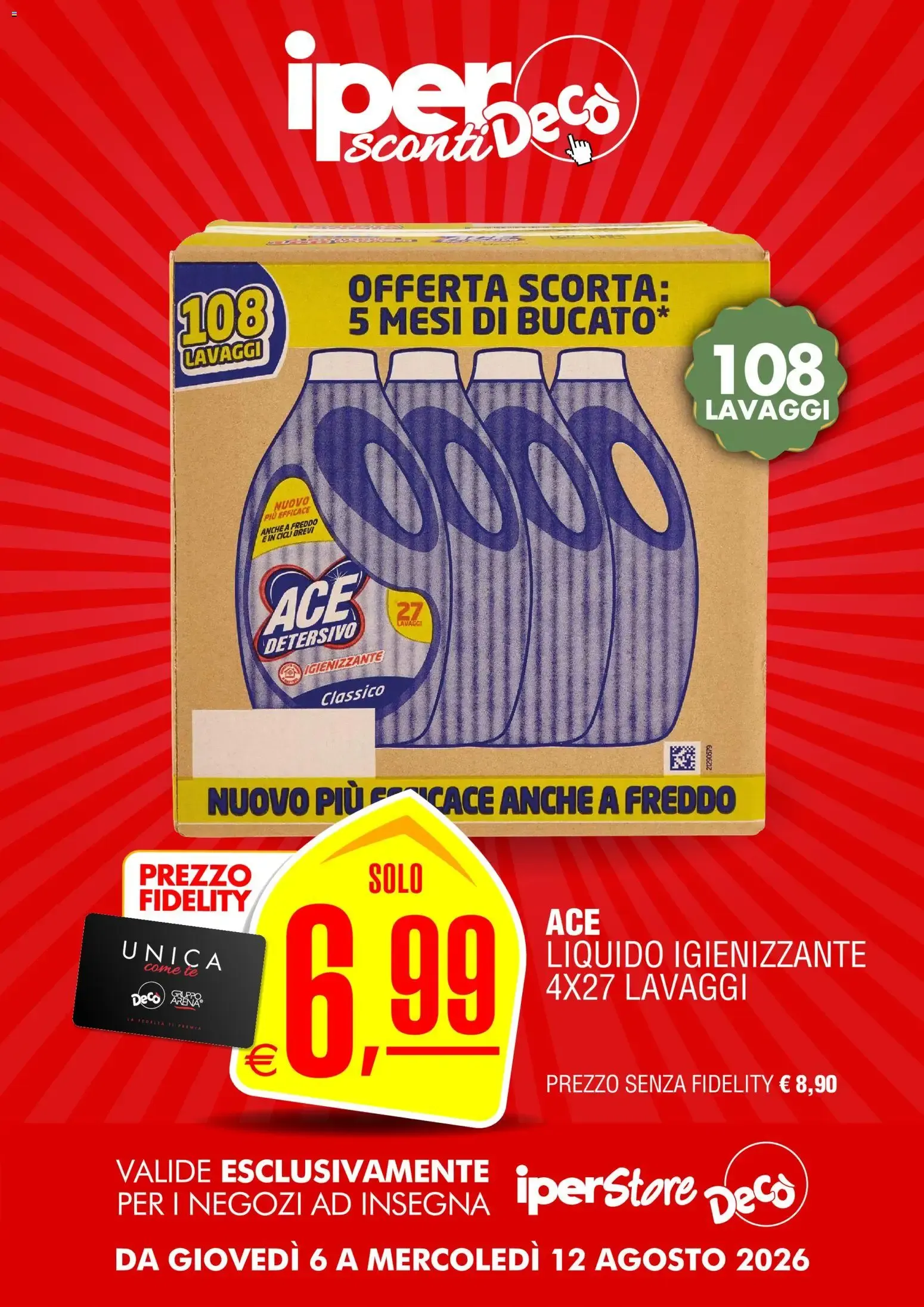 Nuovo Decò volantino iperStore Sicilia dal 06/08/2026 > offerte anteprima 🛍️ da 6 agosto a 12 agosto di 2026 - Pagina del volantino 10